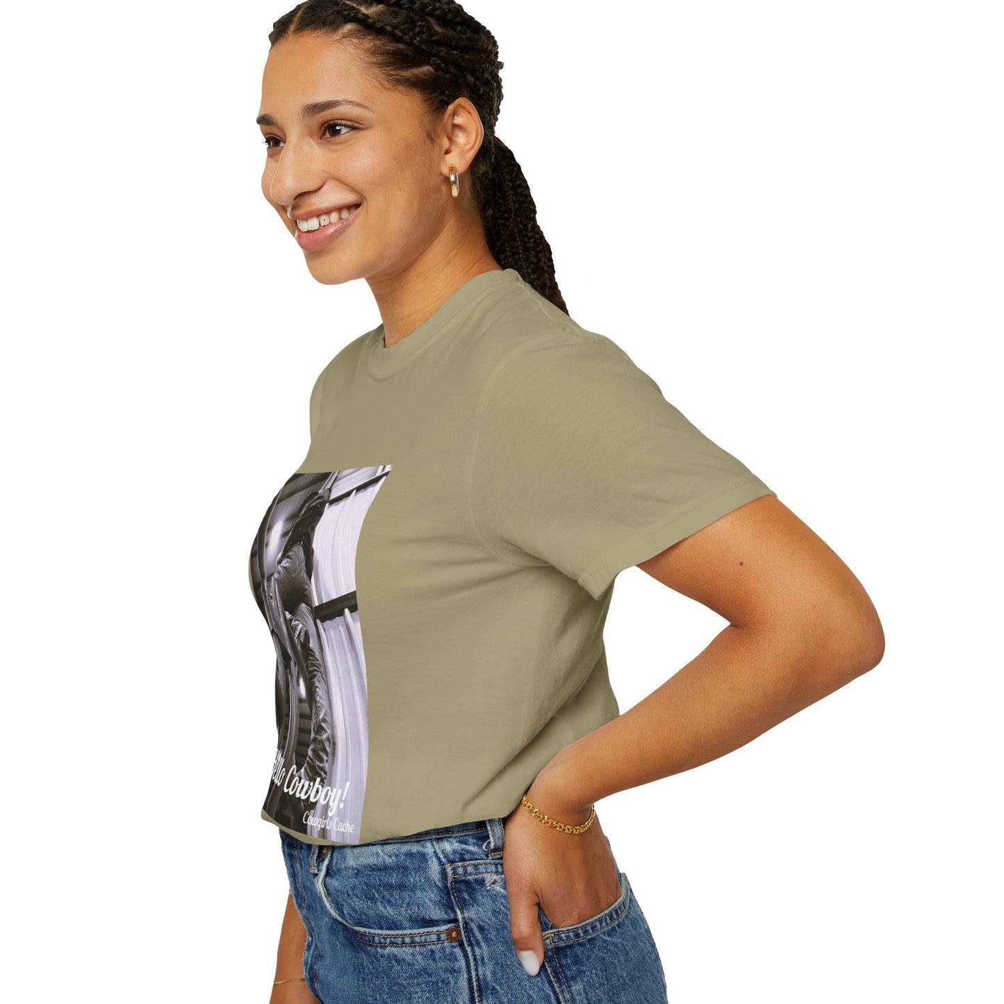 Hello Cowboy! Unisex Garment-Dyed T-shirt