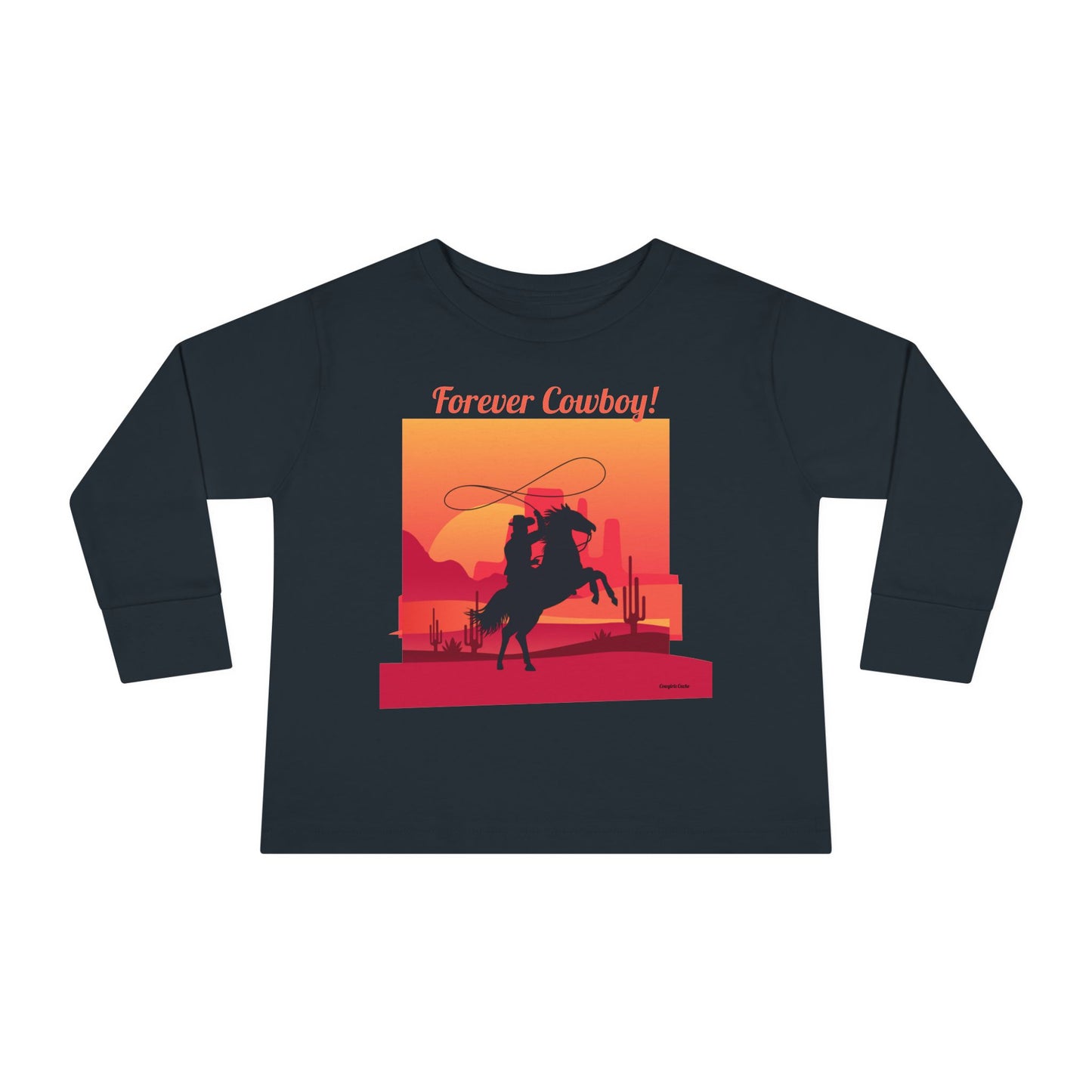 Forever Cowboy, Toddler Long Sleeve Tee