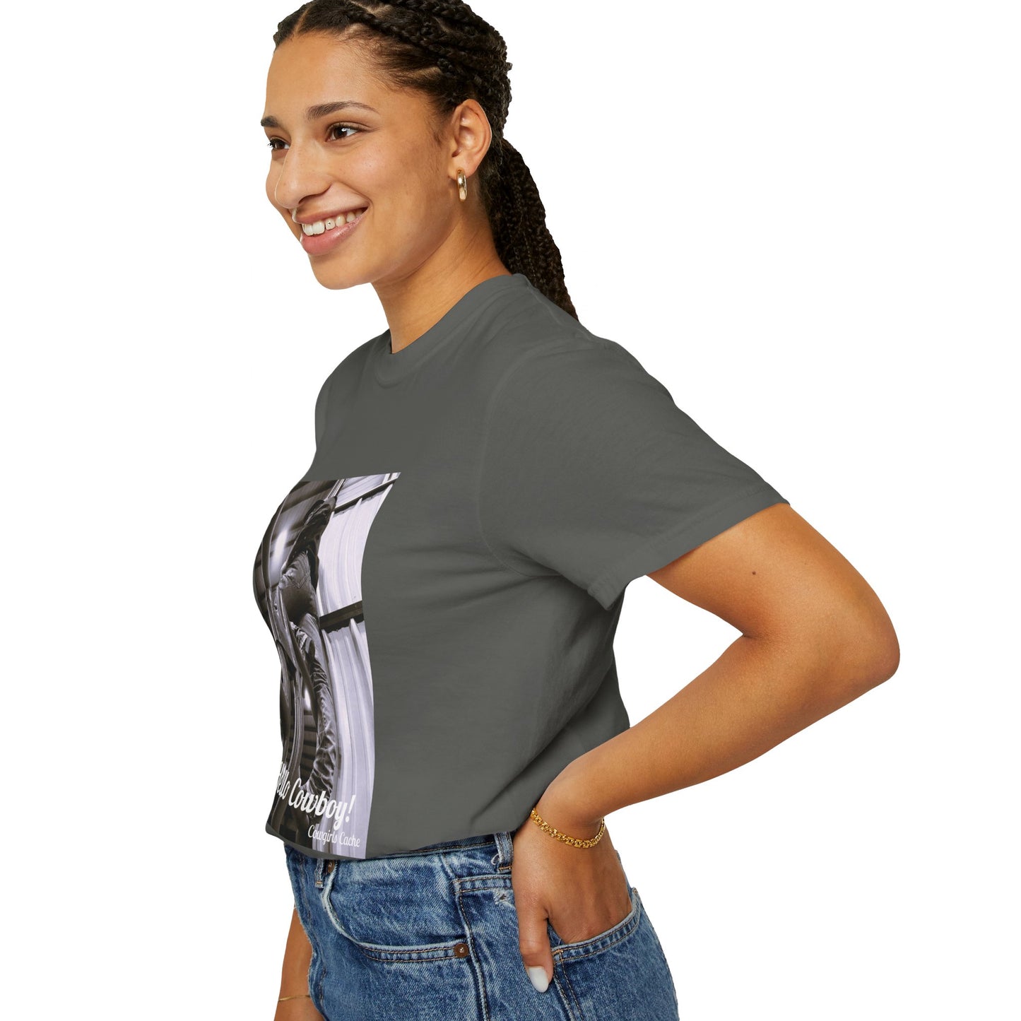 Hello Cowboy! Unisex Garment-Dyed T-shirt