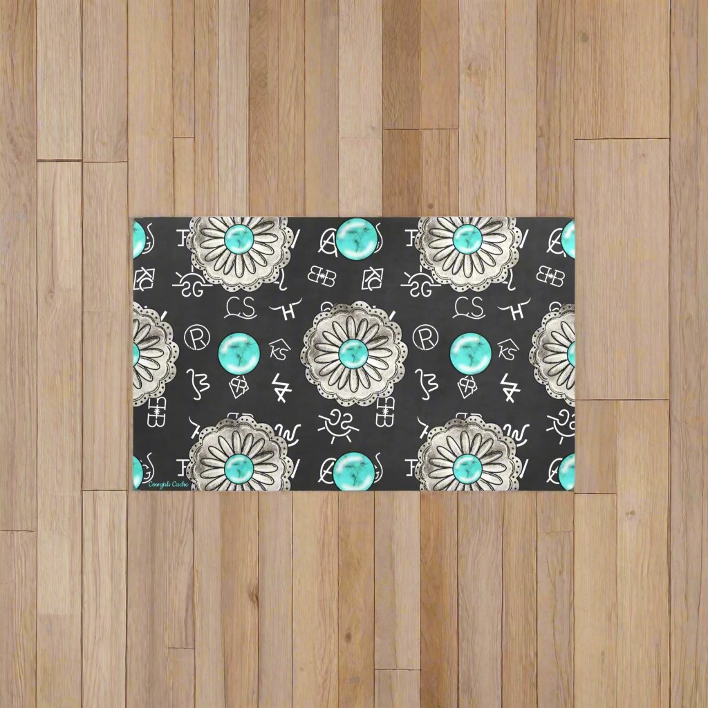 Turquoise & Brands Kitchen Mats