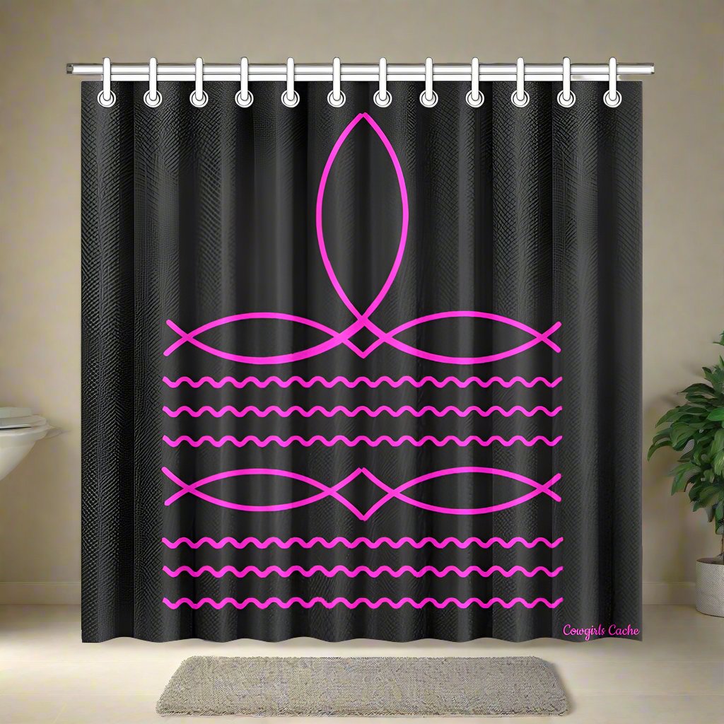 Boot Top Shower Curtains