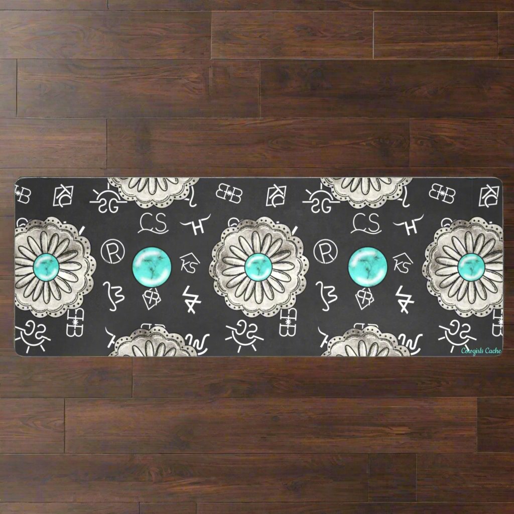 Turquoise & Brands Kitchen Mats