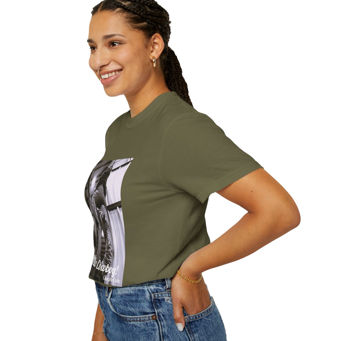 Hello Cowboy! Unisex Garment-Dyed T-shirt
