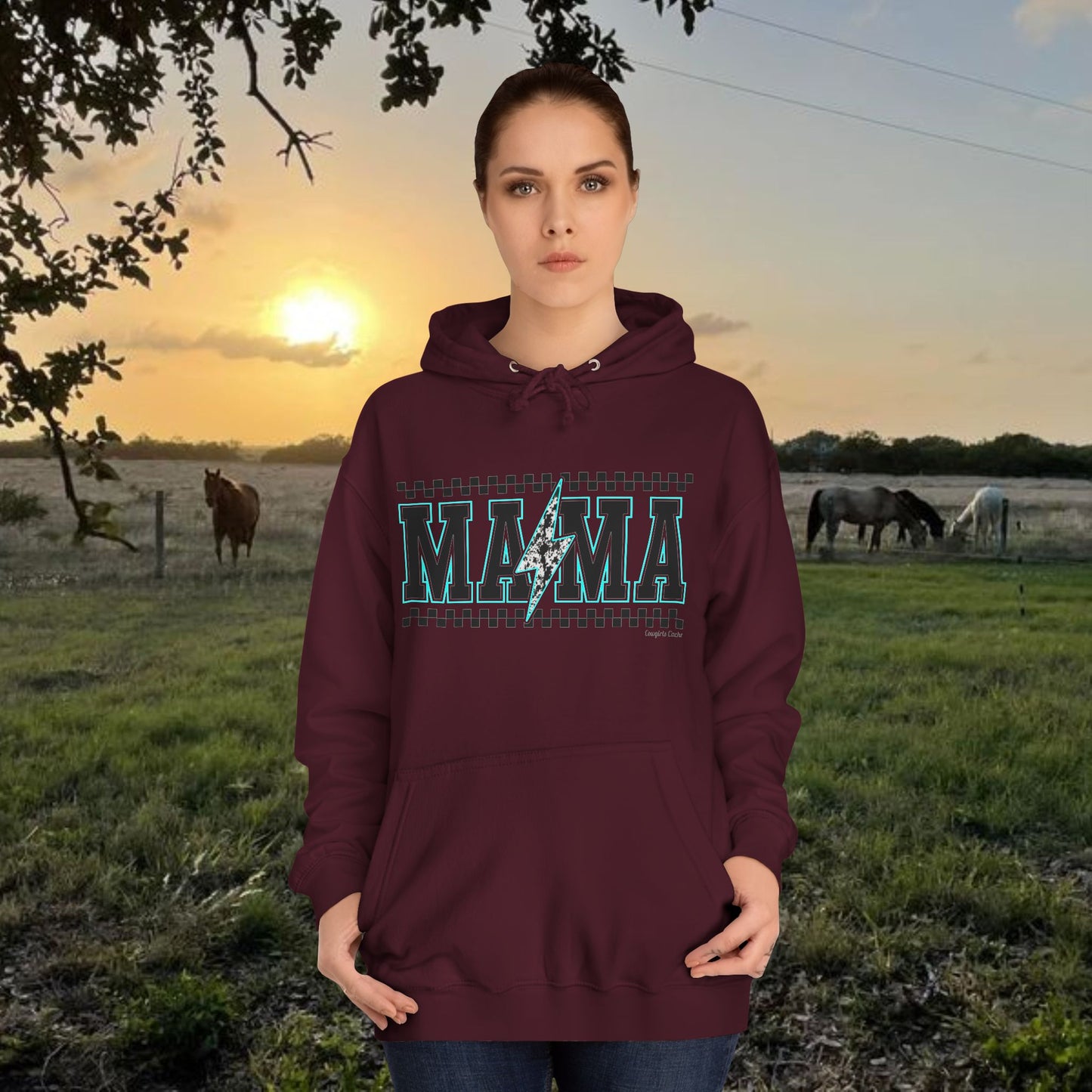 MA"MA, Unisex College Hoodie