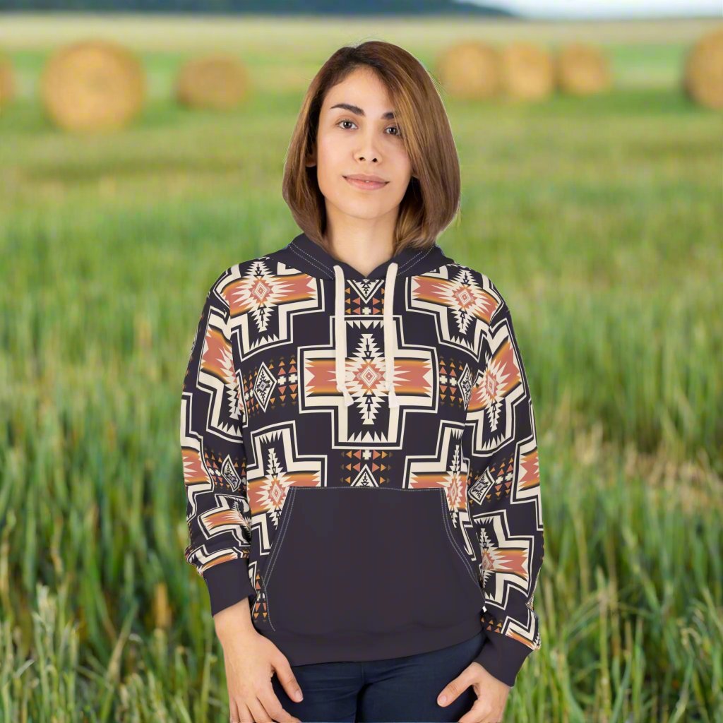 Elk Park, Unisex Pullover Hoodie (AOP)