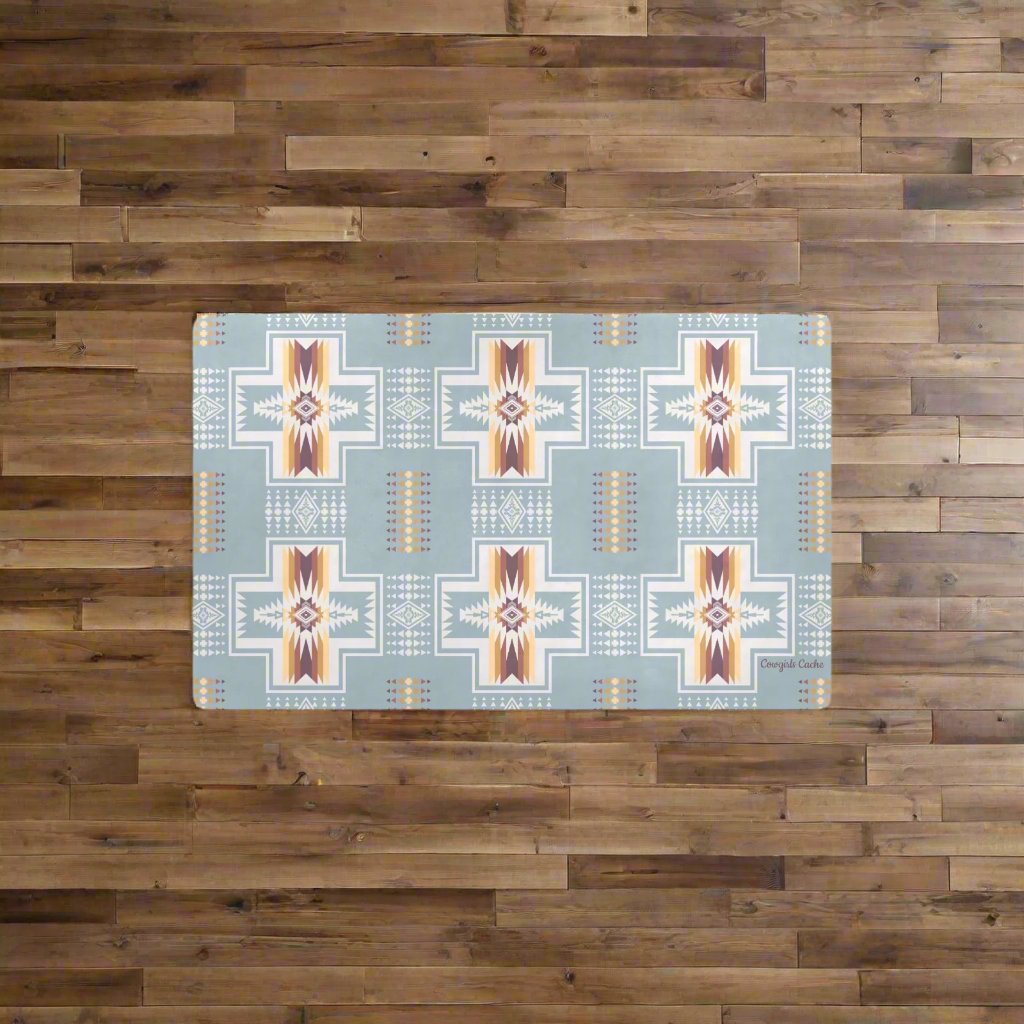 Derby Ridge, Light Blue & Earth Tone's