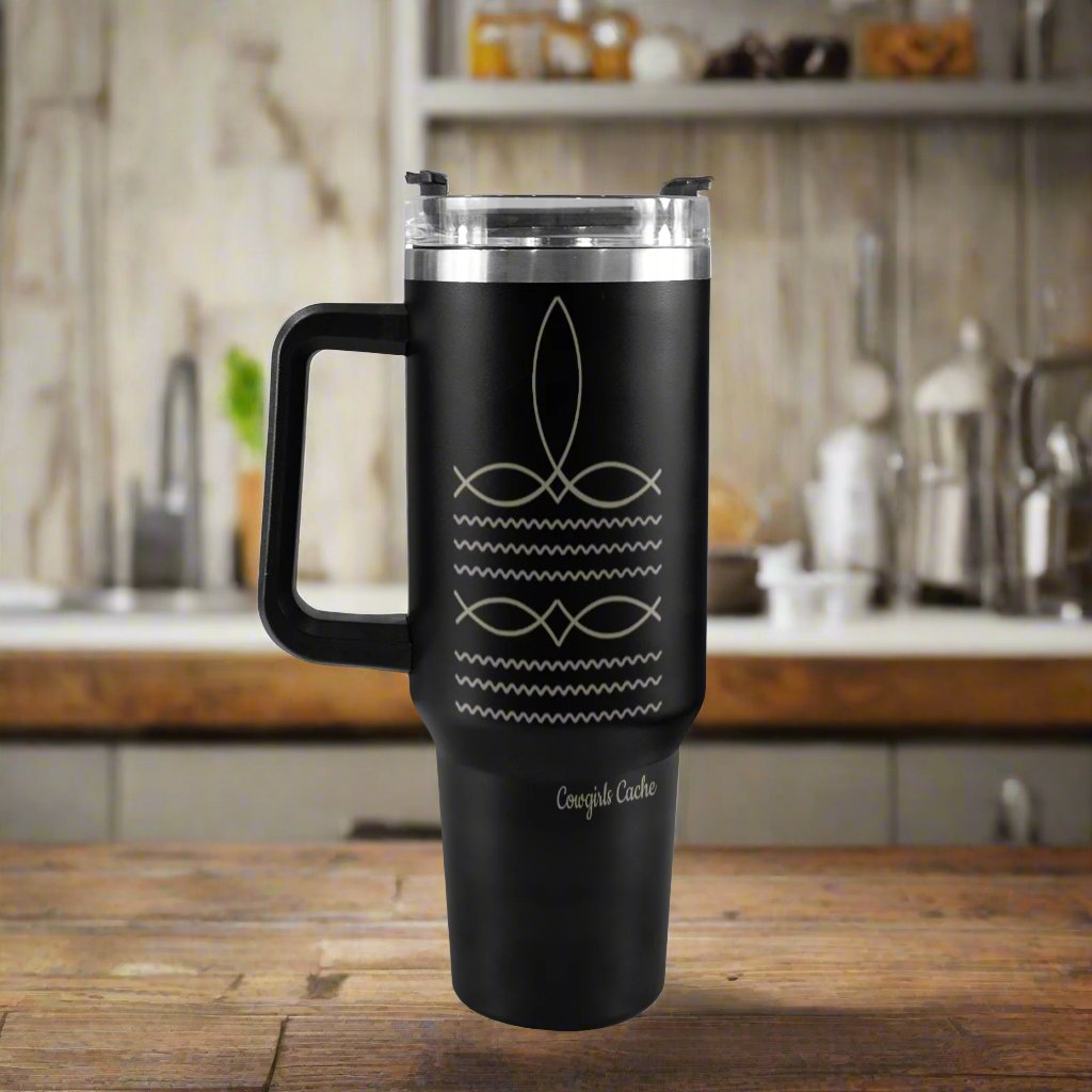 Boot top 40oz Tumbler