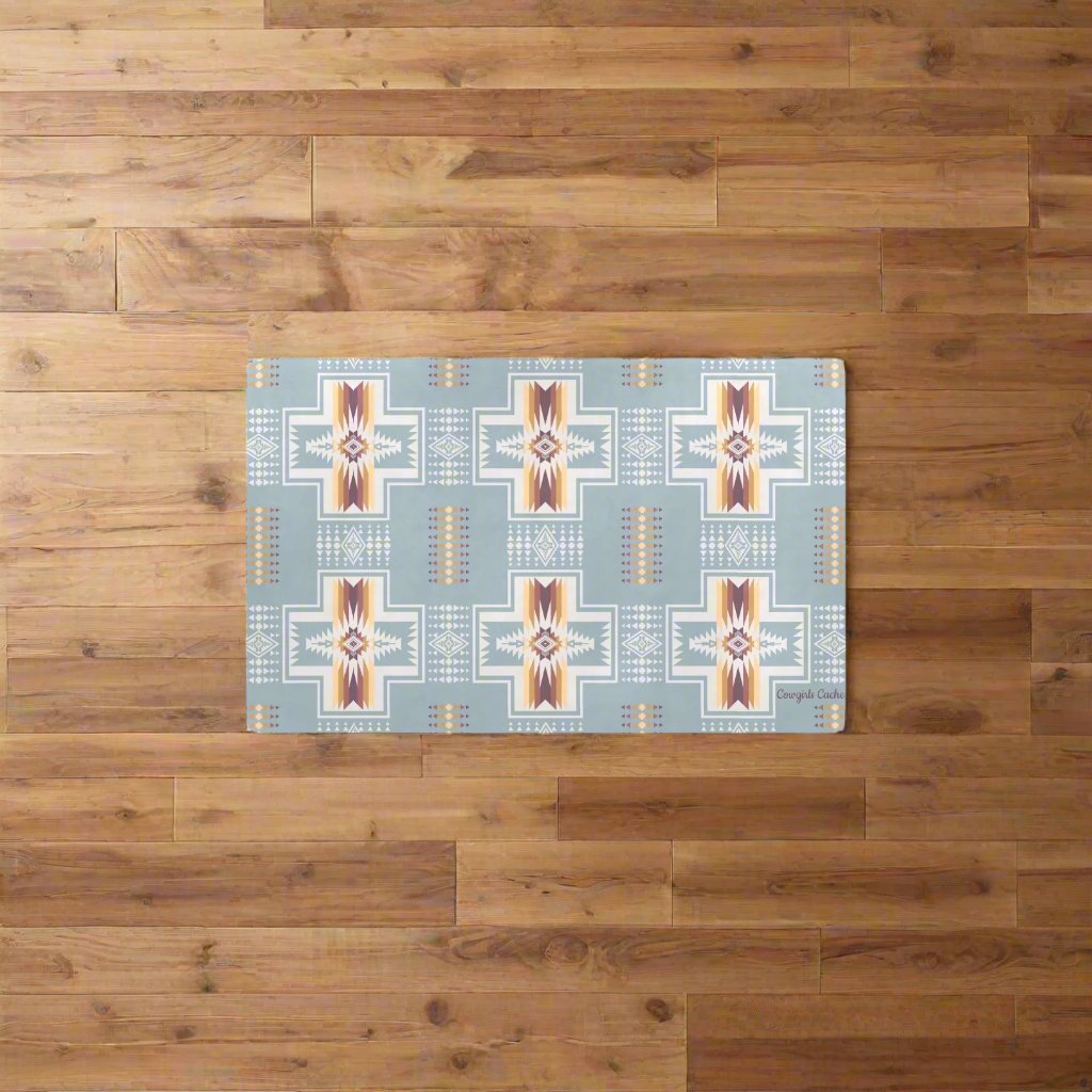 Derby Ridge, Light Blue & Earth Tone's
