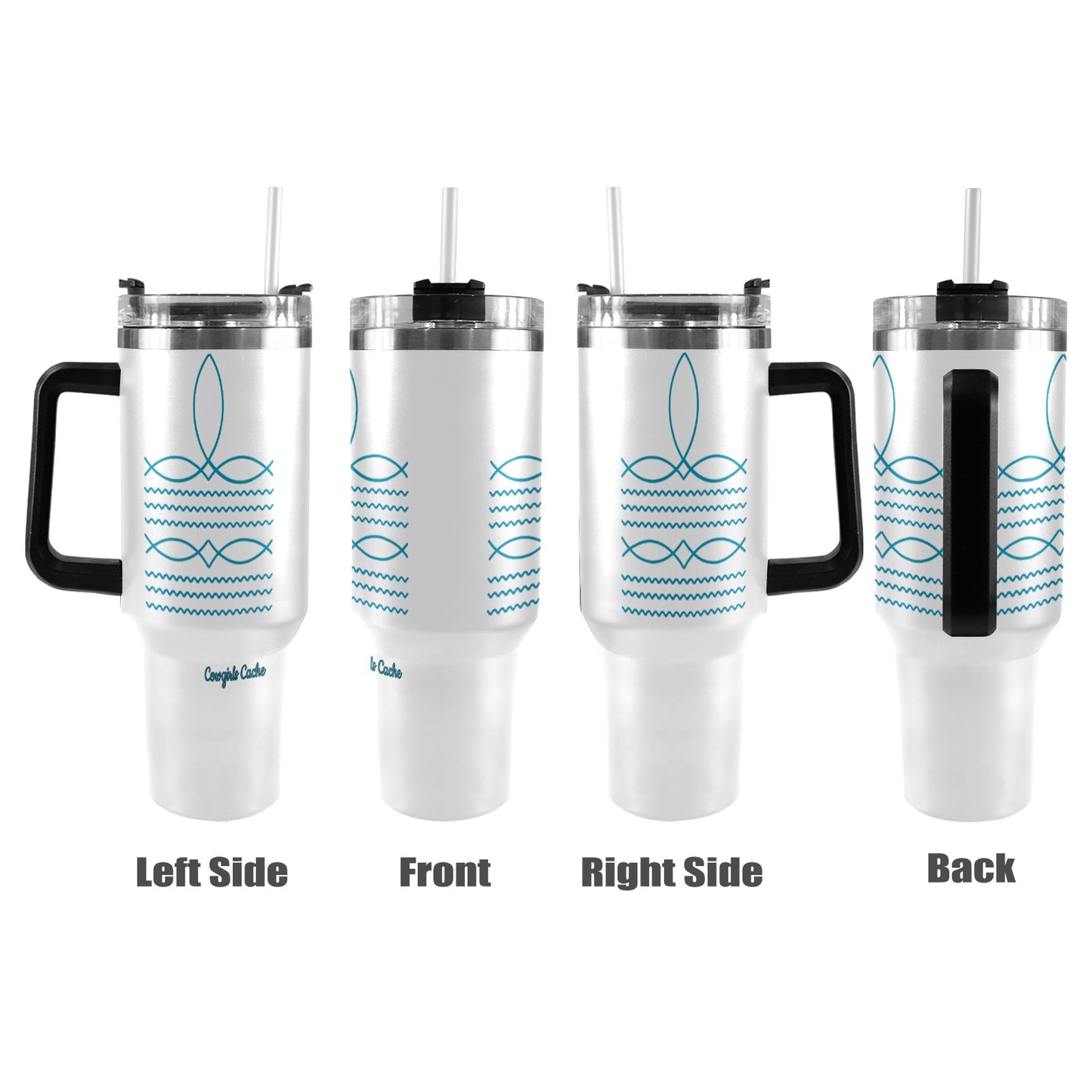 Boot top 40oz Tumbler