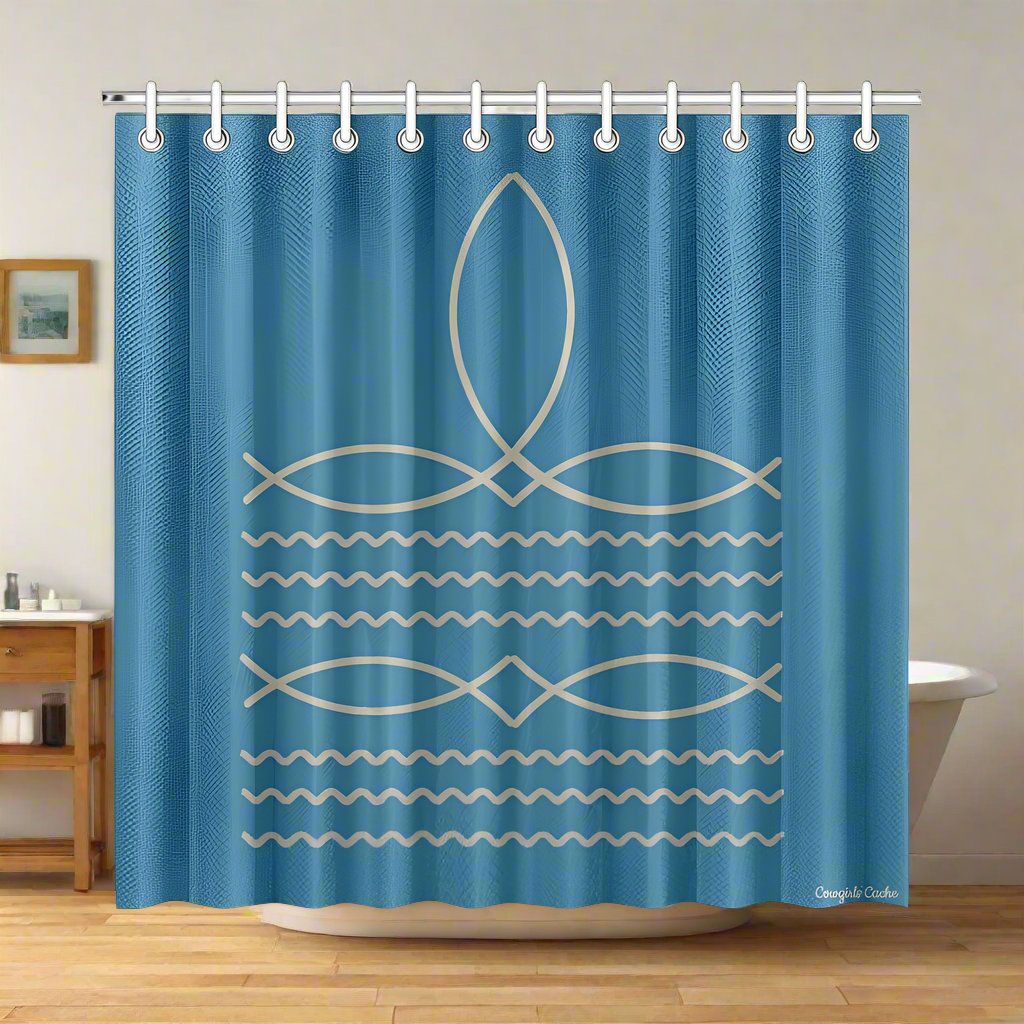 Boot Top Shower Curtains