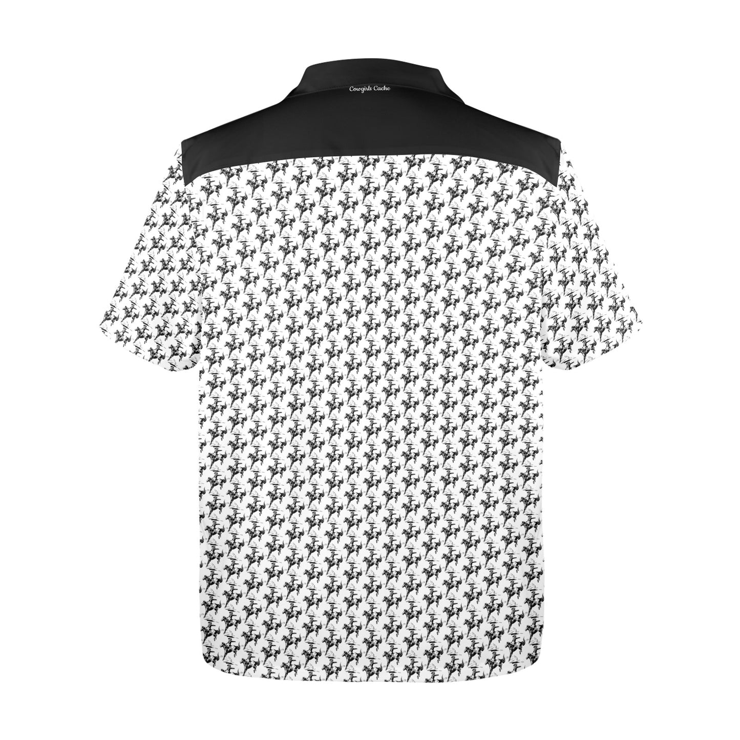 Men's Western short sleeve shirt