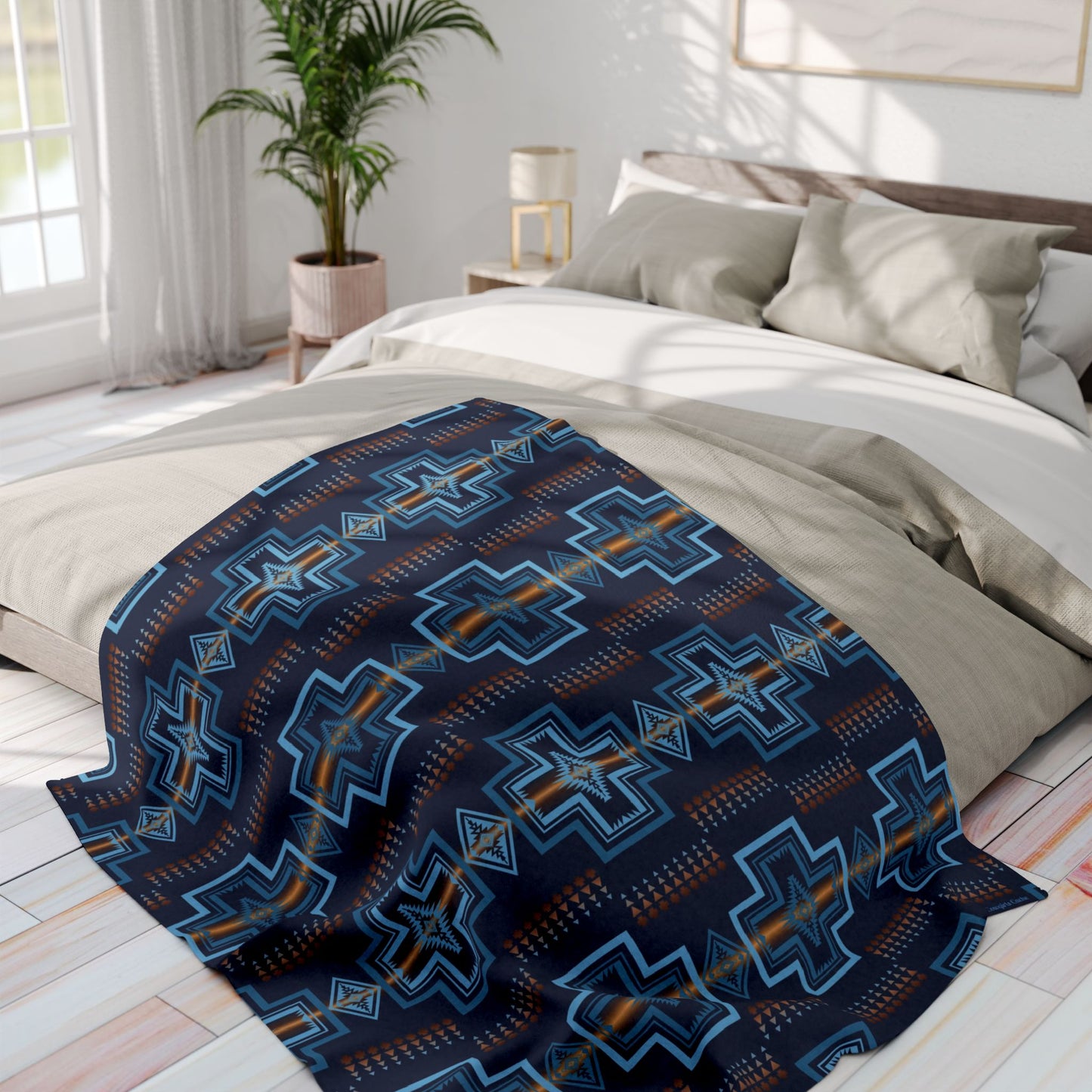Deer Lake,  Fleece Blanket