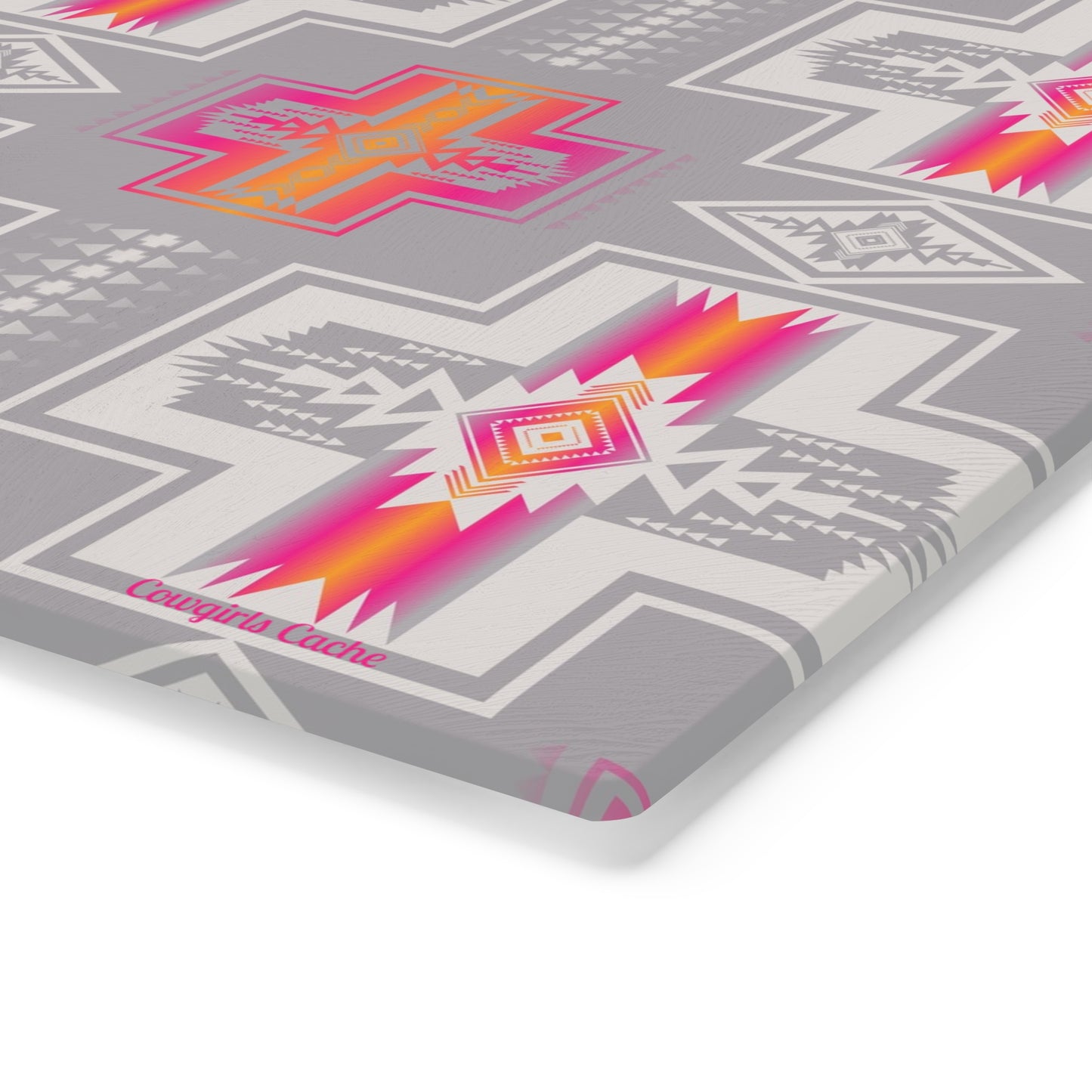 Cutting Board - Native American Pink Glass