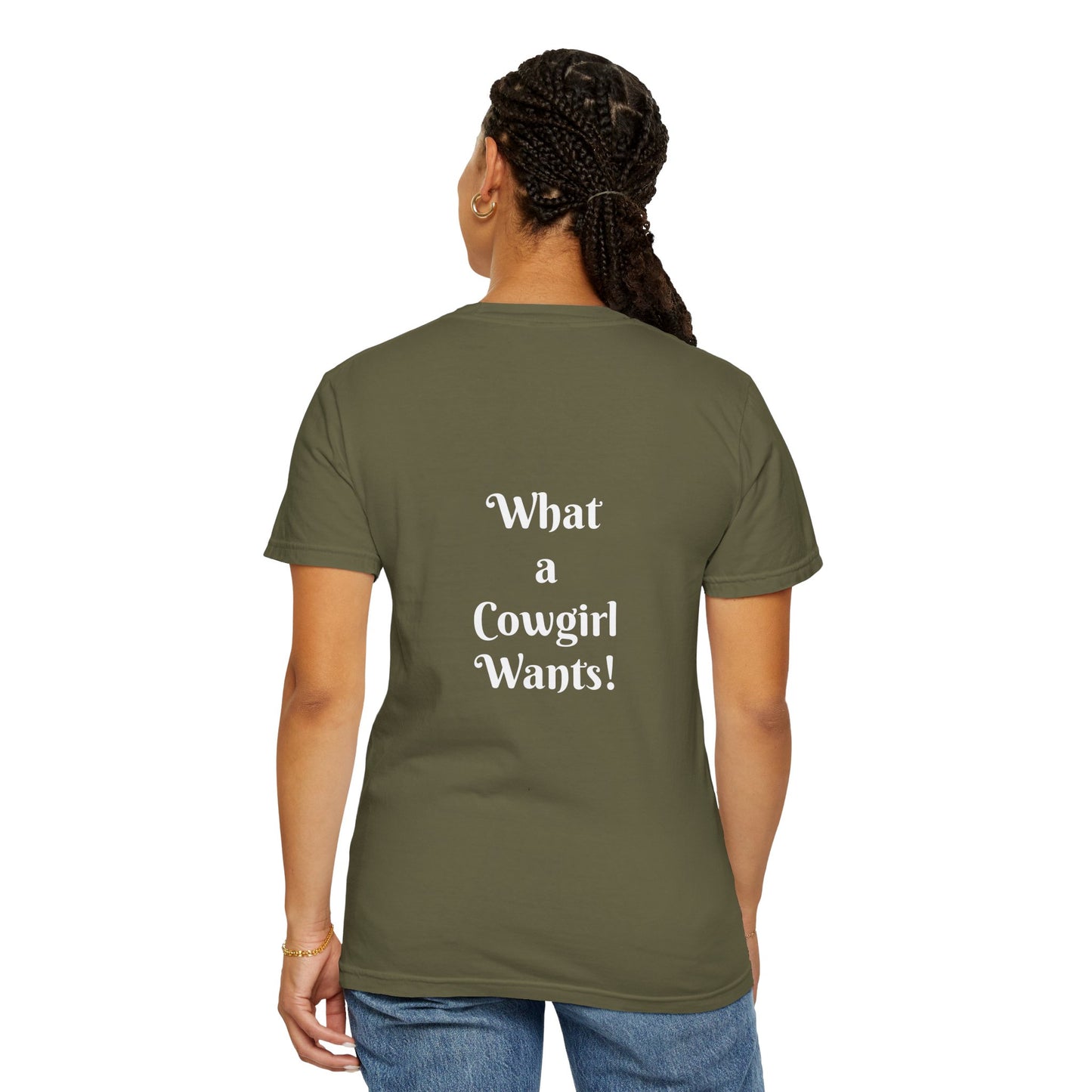 Hello Cowboy!  Unisex Garment-Dyed T-shirt