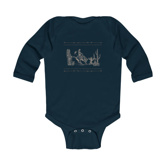 Iron on Iron, Infant Long Sleeve Bodysuit