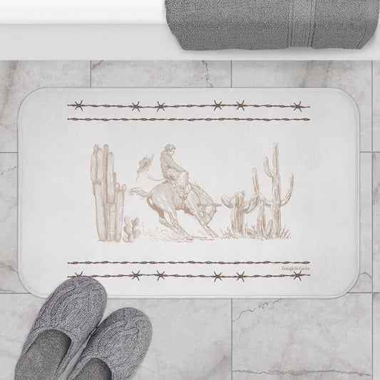 Let'er Buck, Bath Mat