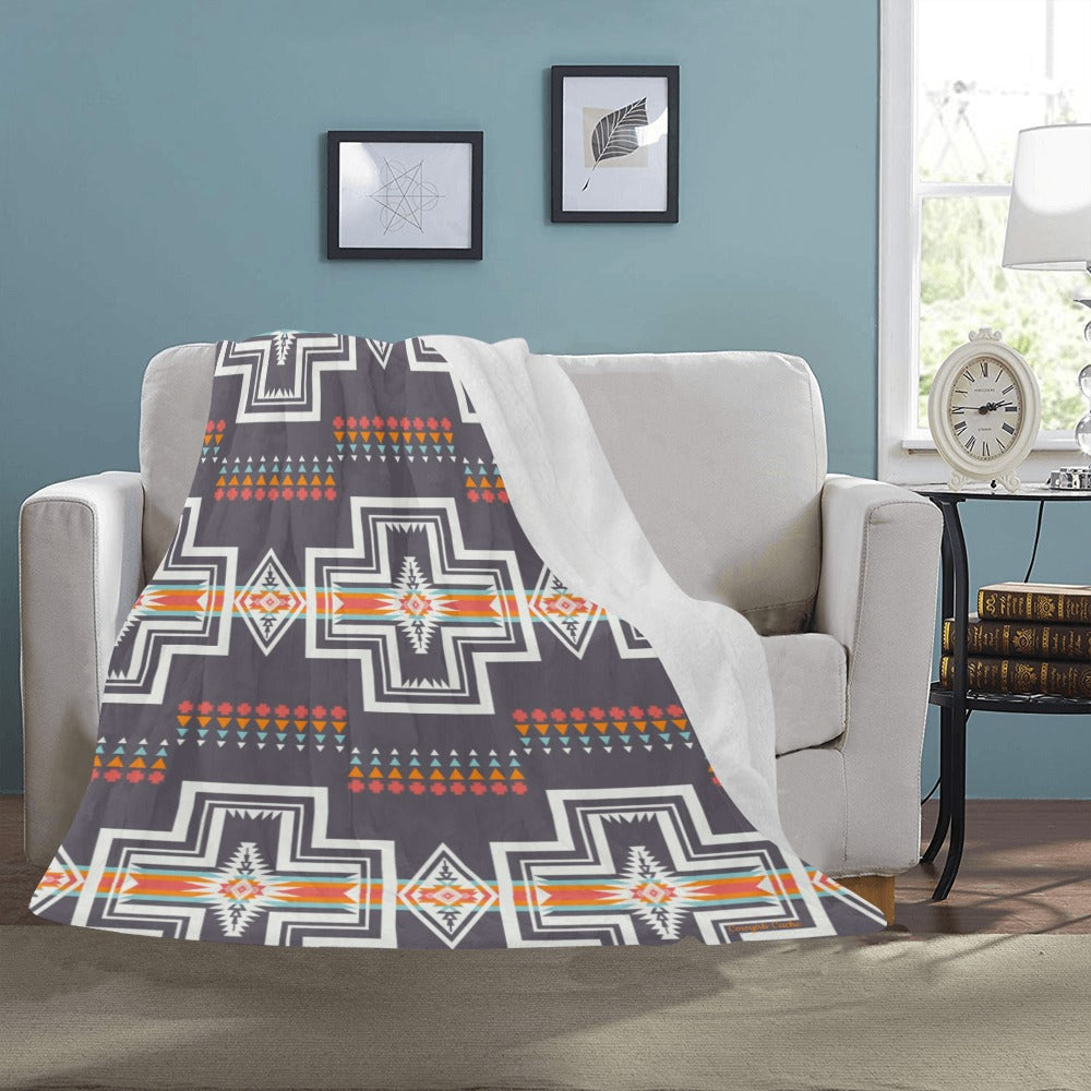 Winterhawk, Ultra-Soft Micro Fleece Blanket 50" X 60" (7 Colors)