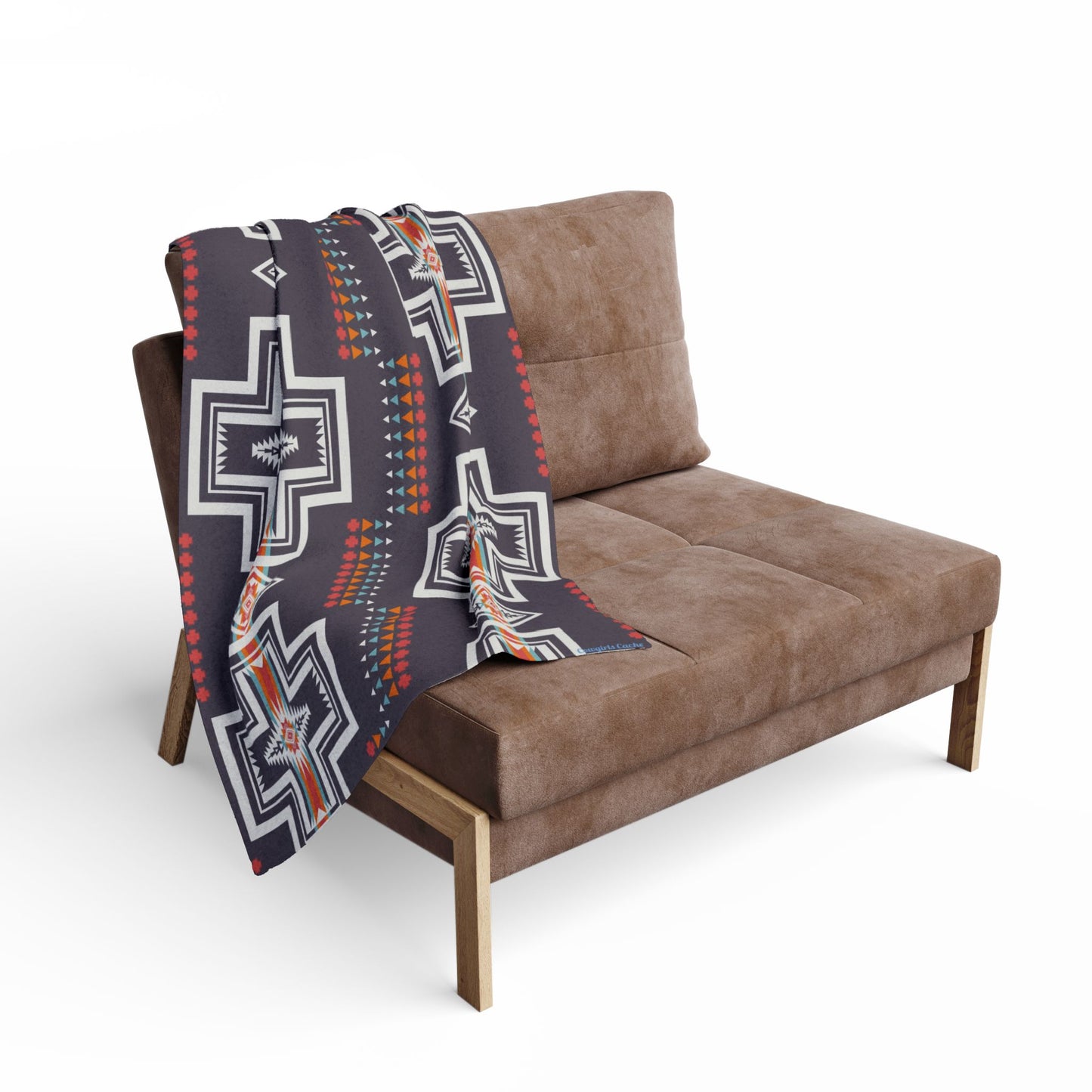 Bear Park Trail, Fleece Blanket,