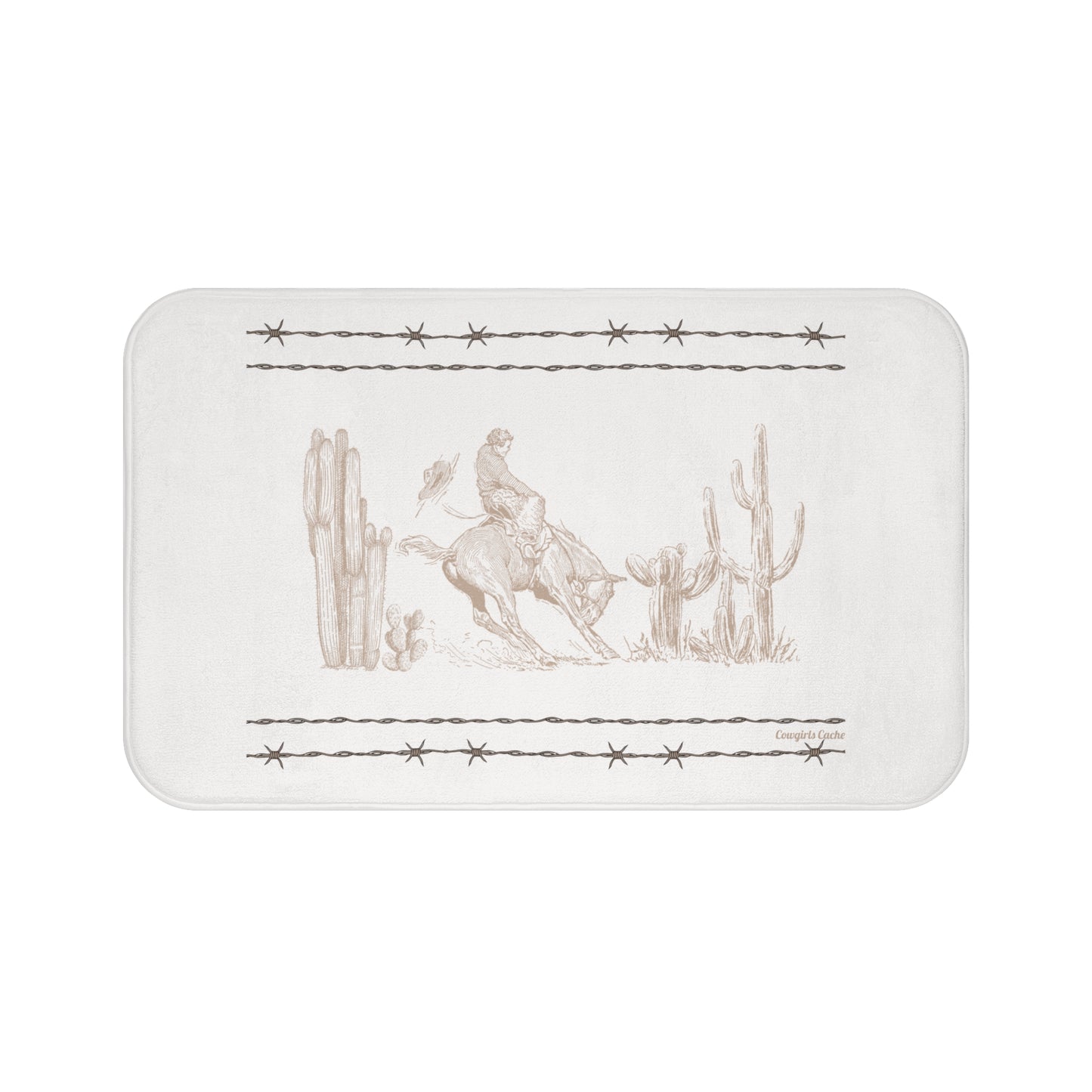 Let'er Buck, Bath Mat