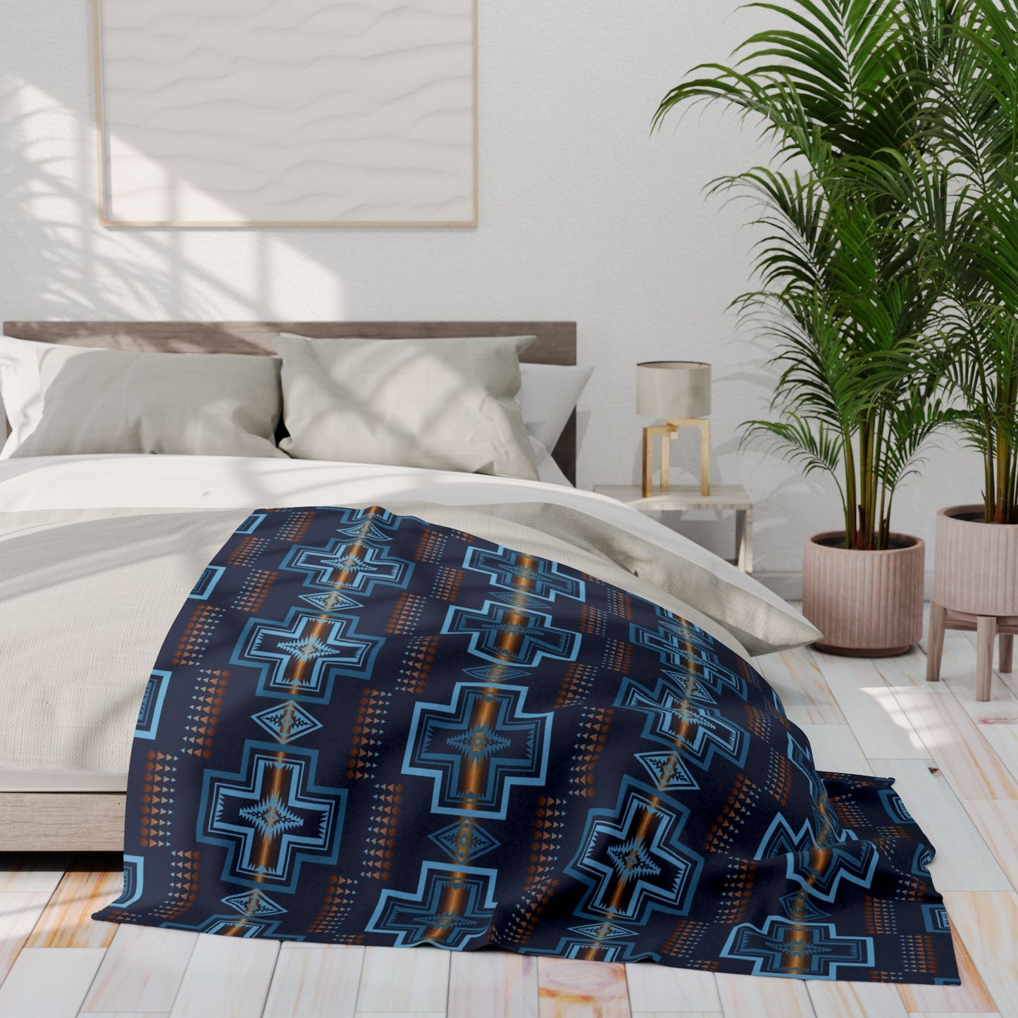 Deer Lake,  Fleece Blanket