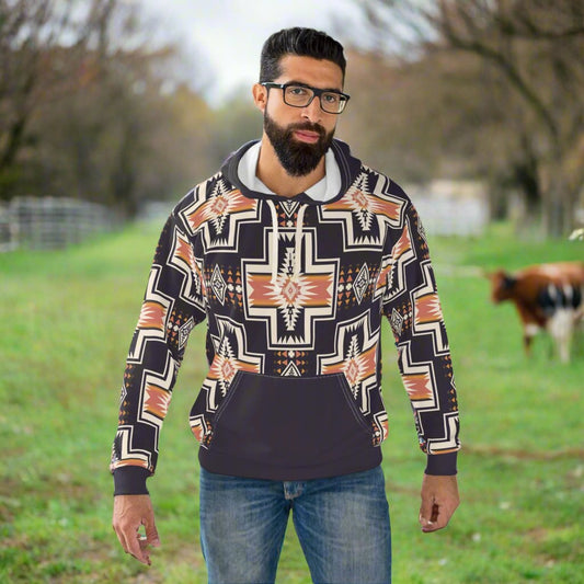 Elk Park, Unisex Pullover Hoodie (AOP)