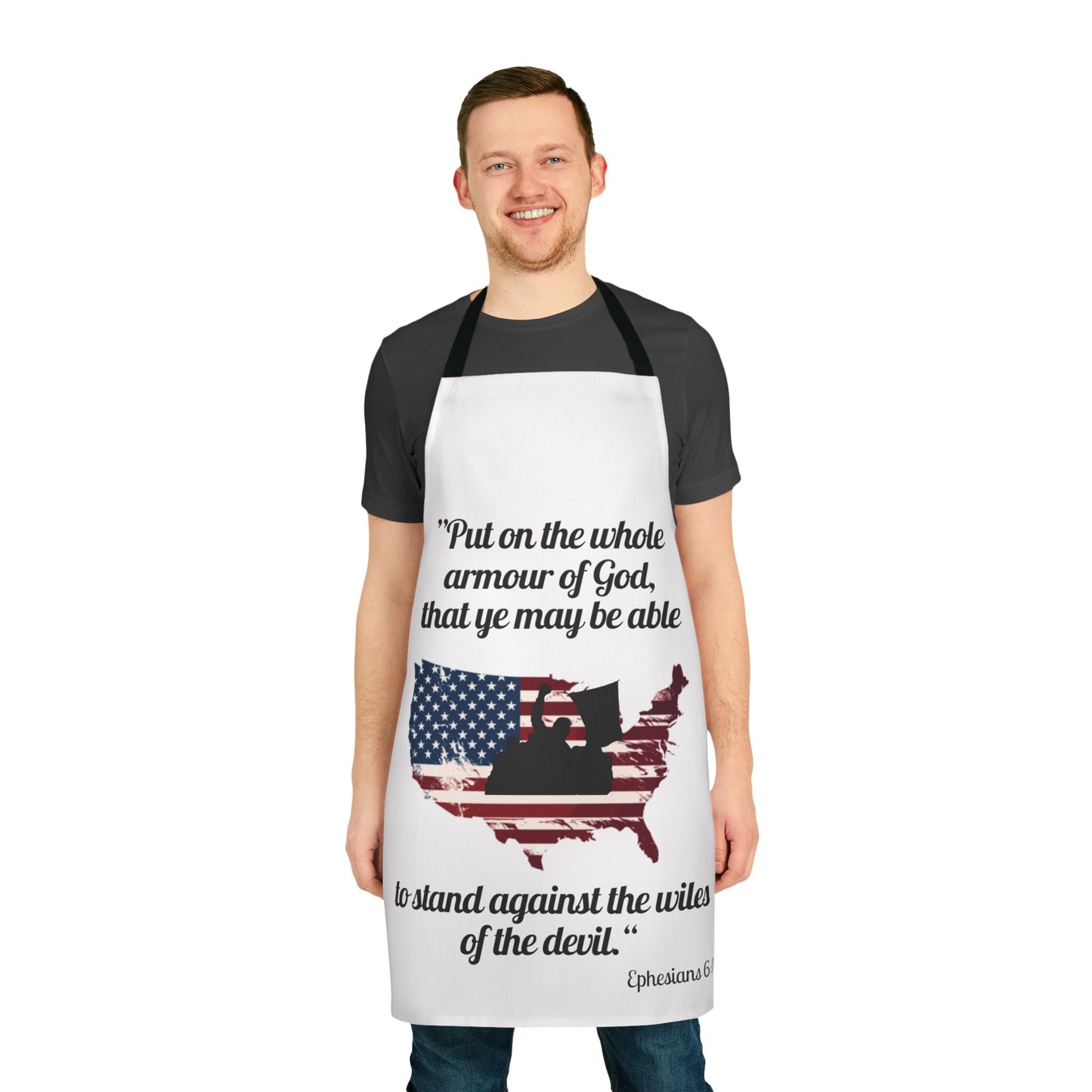 Fight Fight, Apron, 5-Color Straps (AOP)