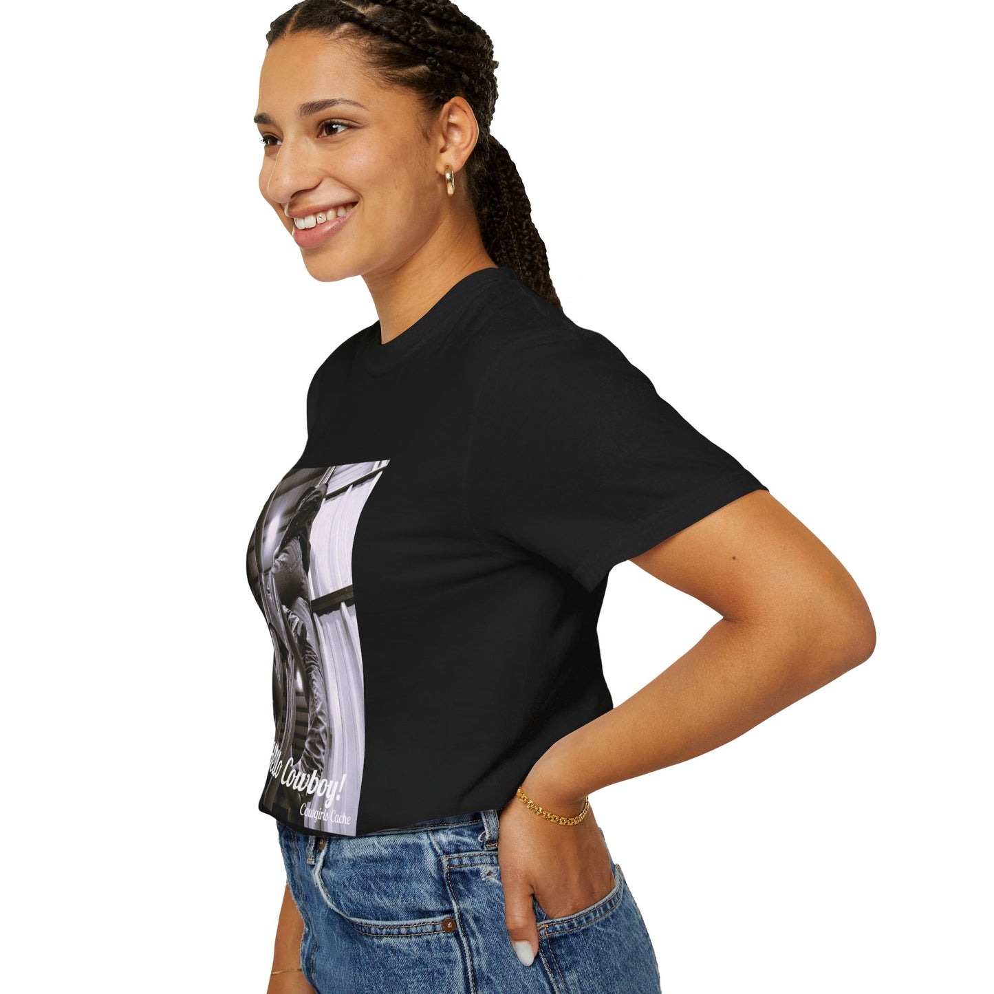 Hello Cowboy!  Unisex Garment-Dyed T-shirt