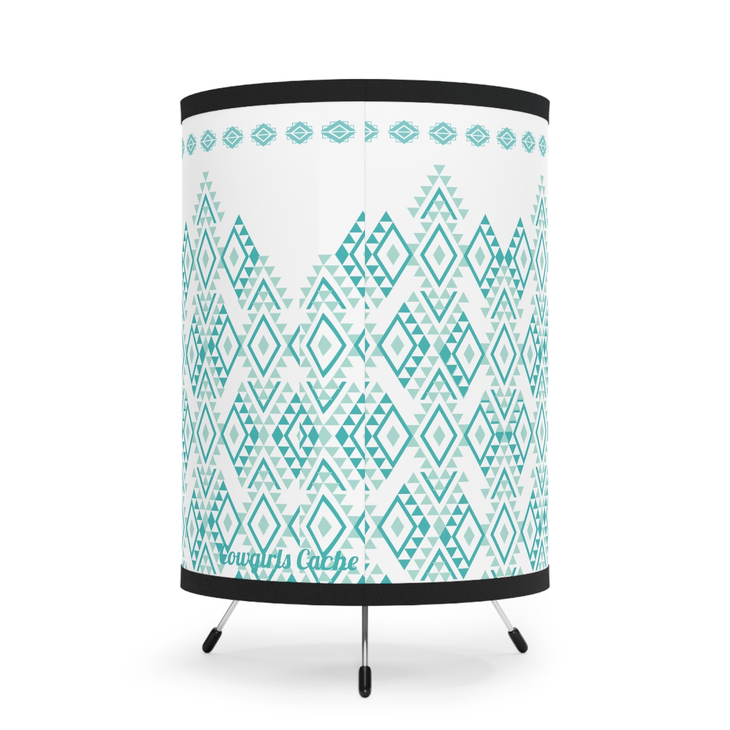 Aztec, Tripod Lamp with High-Res Printed Shade, US\CA plug