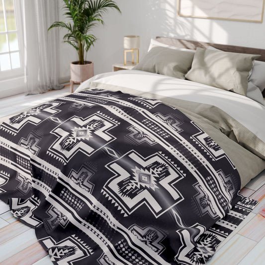 Base Camp Design, Fleece Blanket,