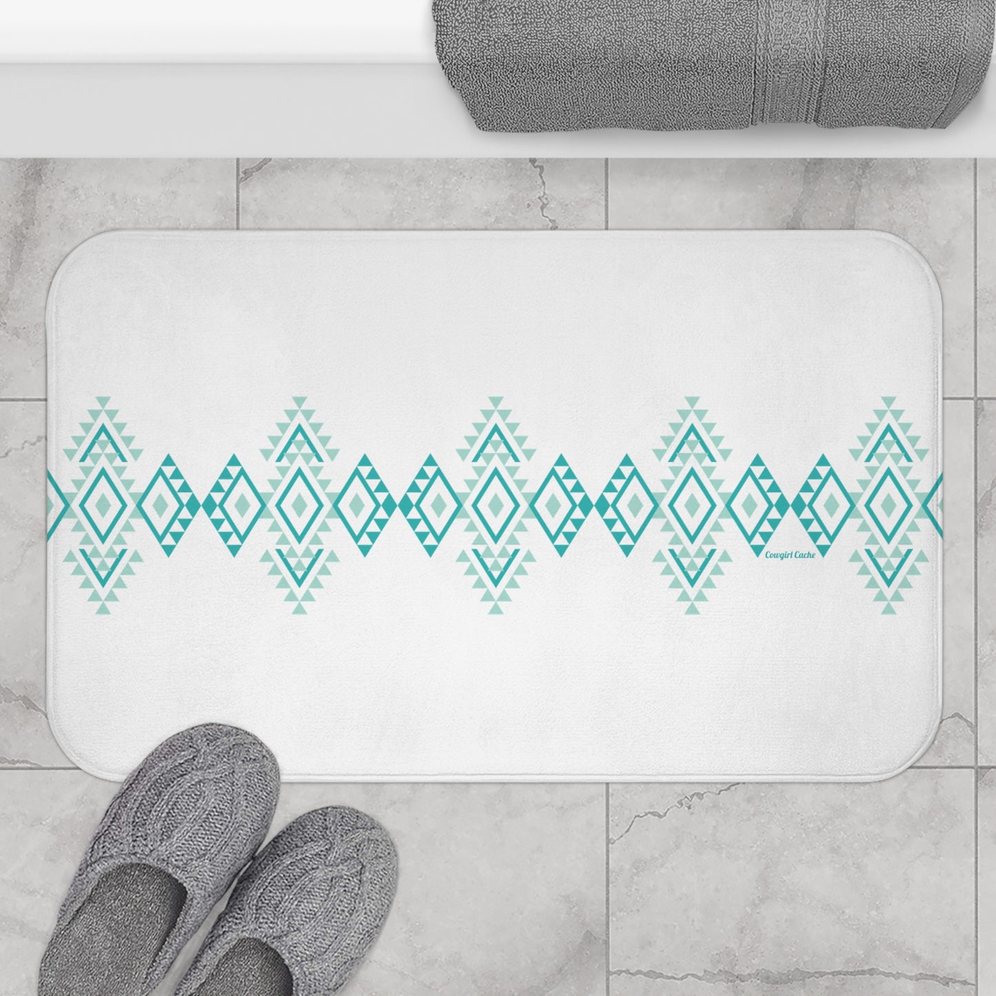 Aztec Bath Mat