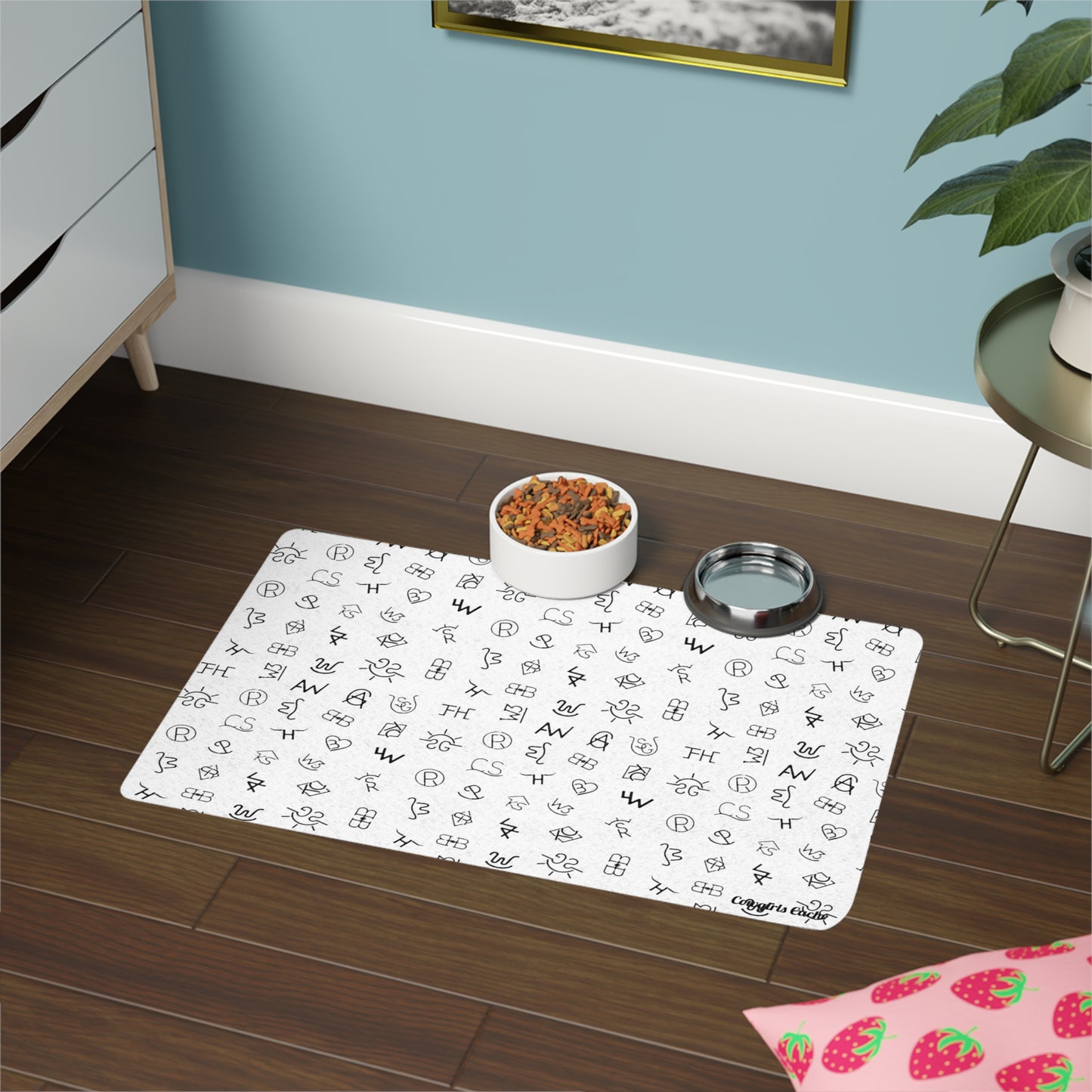 Branded, Pet Food Mat (12x18)