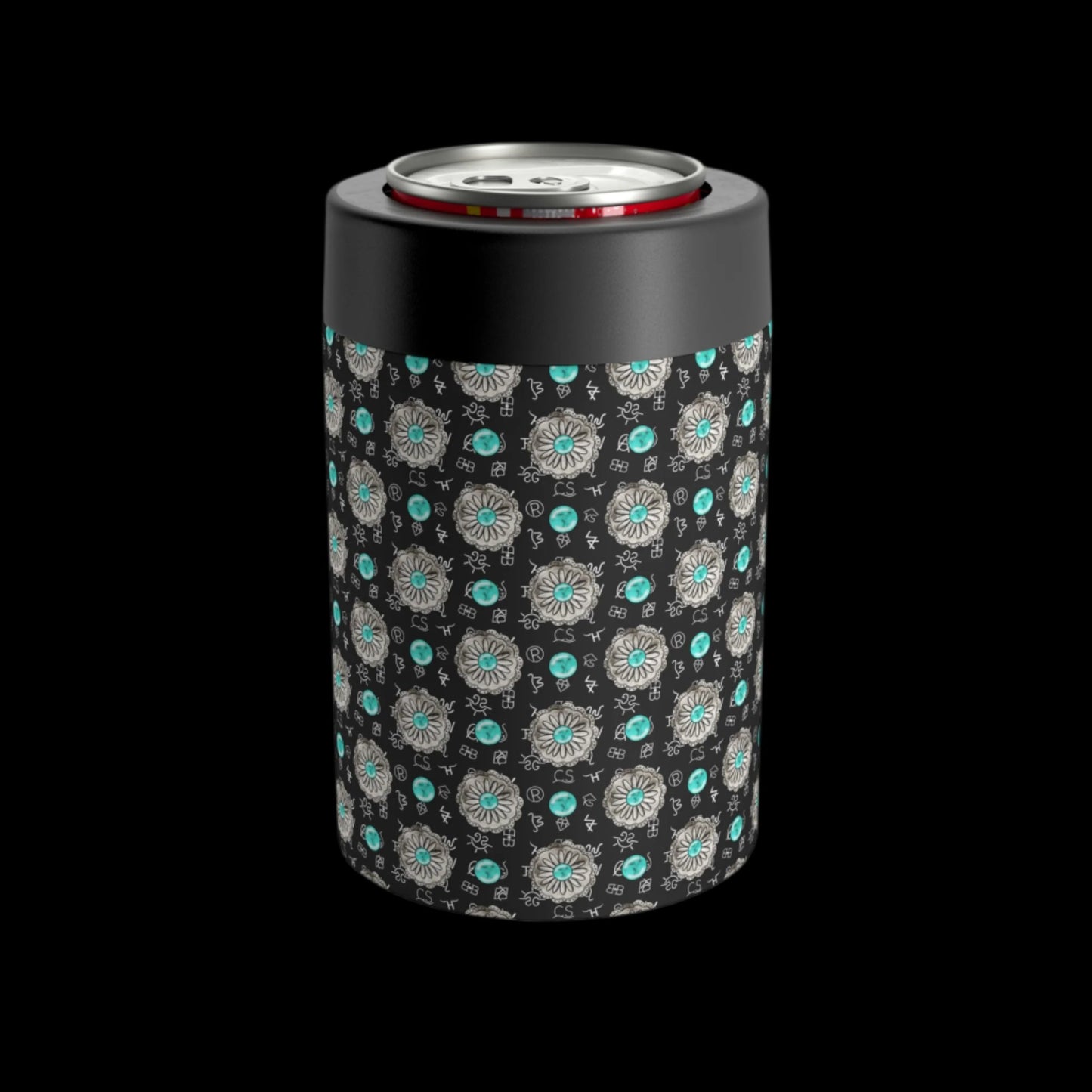 Brands & Turquoise,  Can Holder