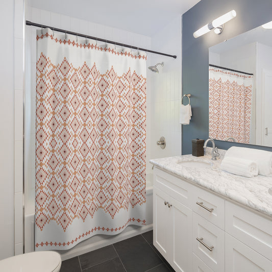 Desert Aztec, Shower Curtains