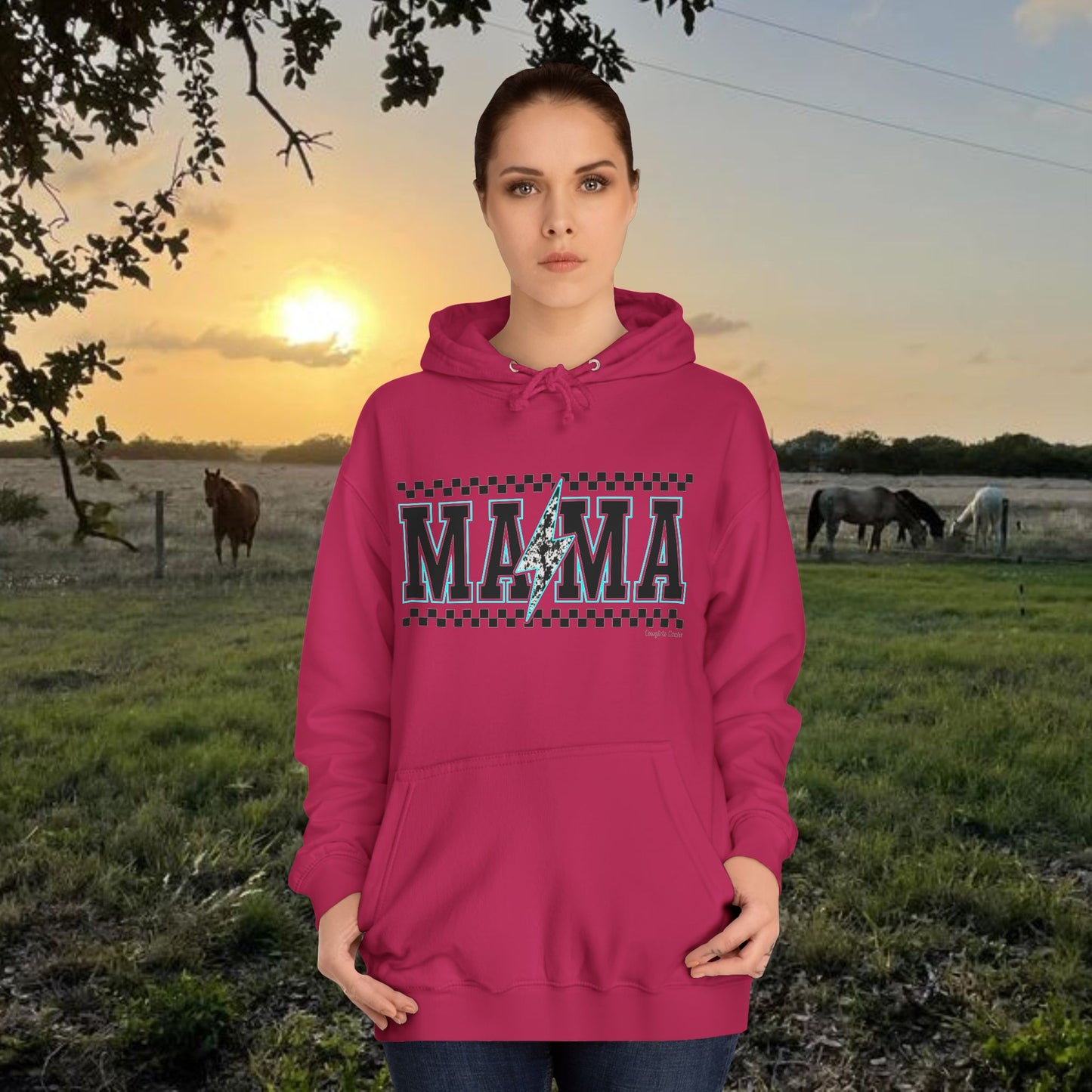 MA"MA, Unisex College Hoodie