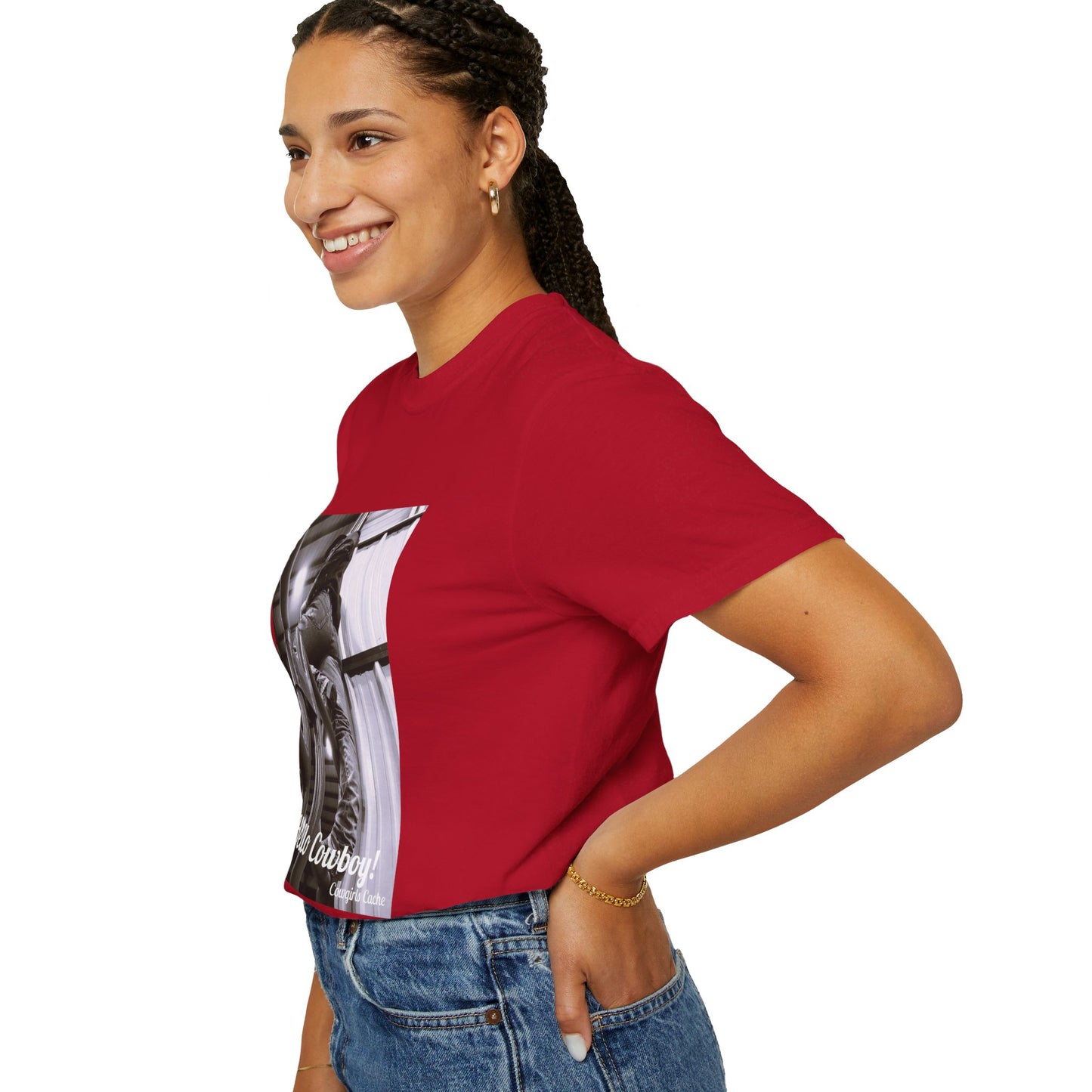 Hello Cowboy!  Unisex Garment-Dyed T-shirt