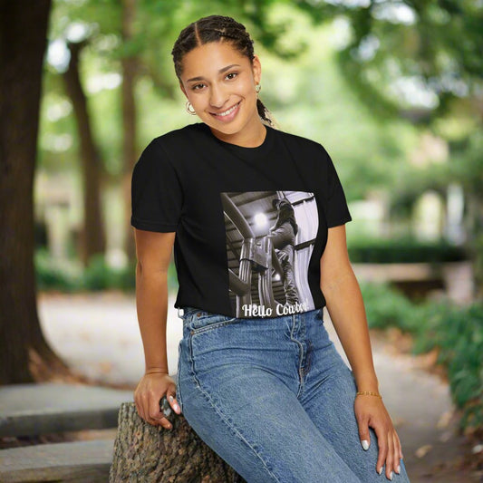 Hello Cowboy!  Unisex Garment-Dyed T-shirt