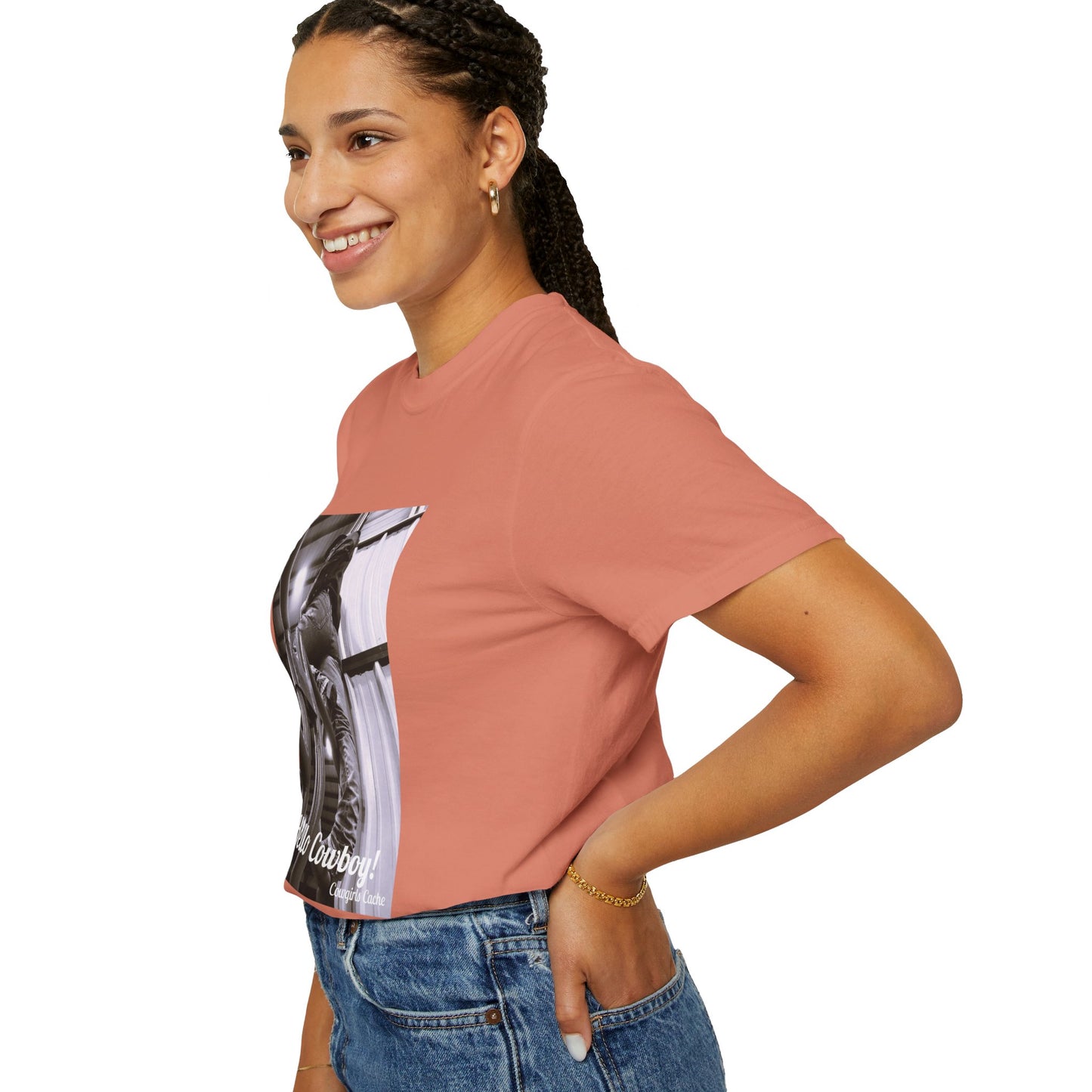 Hello Cowboy!  Unisex Garment-Dyed T-shirt