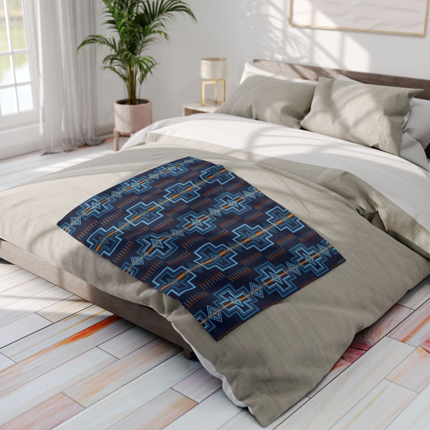 Deer Lake,  Fleece Blanket