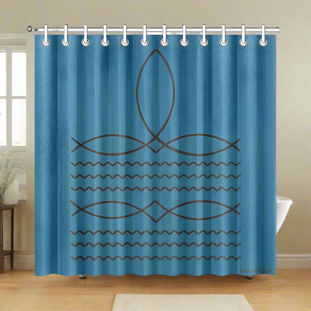 Boot Top Shower Curtains