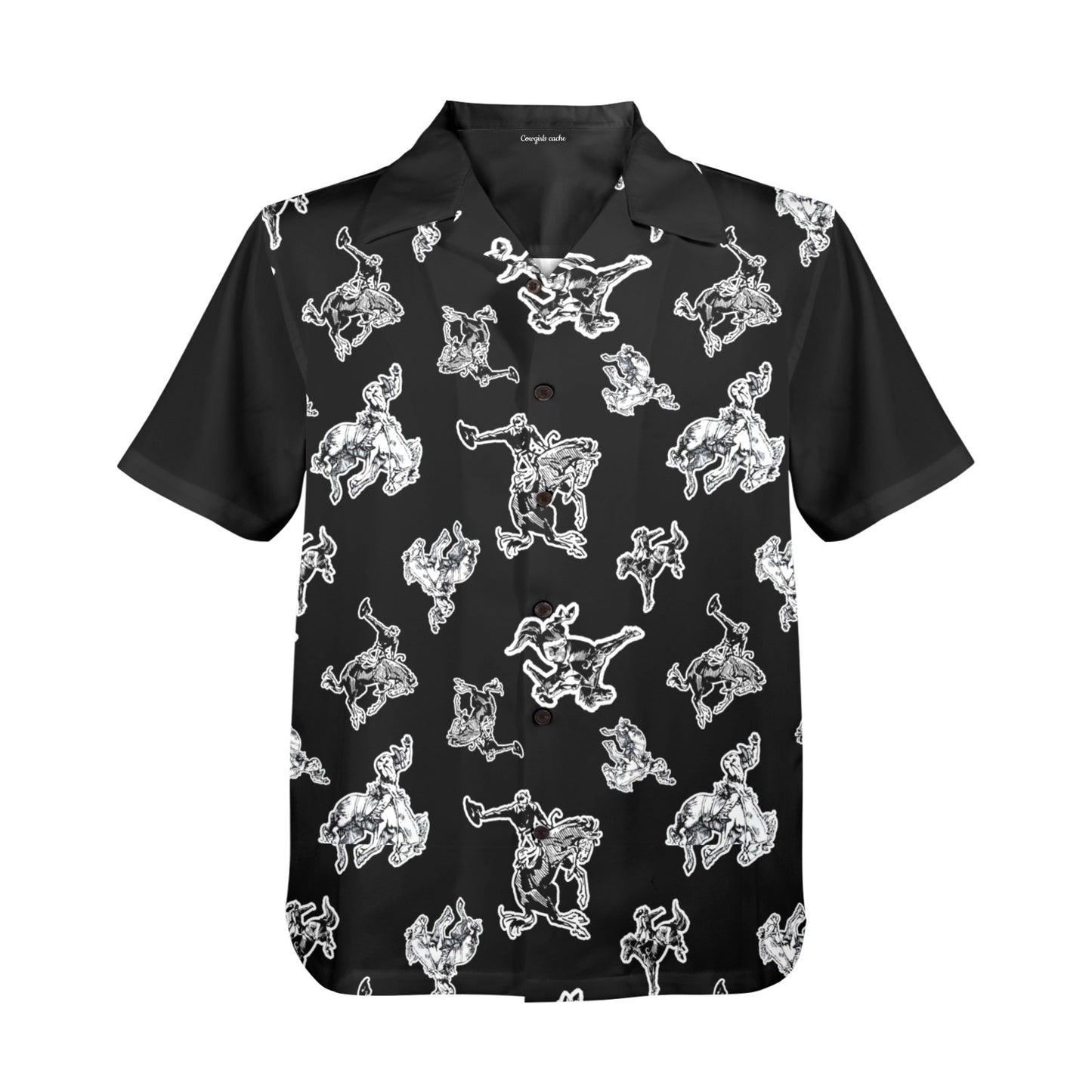 Men's Western short sleeve shirt