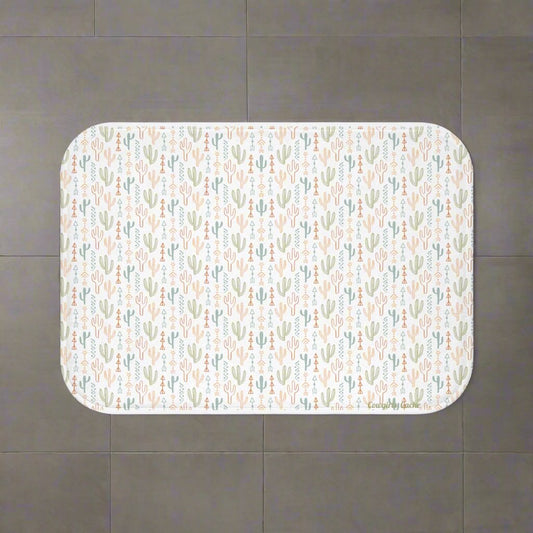 Crazy Cactus Bath Mat