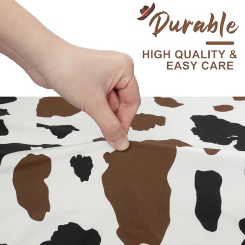 4 Pcs Western Cowboy Crib Sheet Set Baby Sheet Newborn Bedding Nursery Crib Sheets for Girl Boys Baby Gifts for Standard Crib and Toddler Mattresses, 52 x 28 x 8 Inches