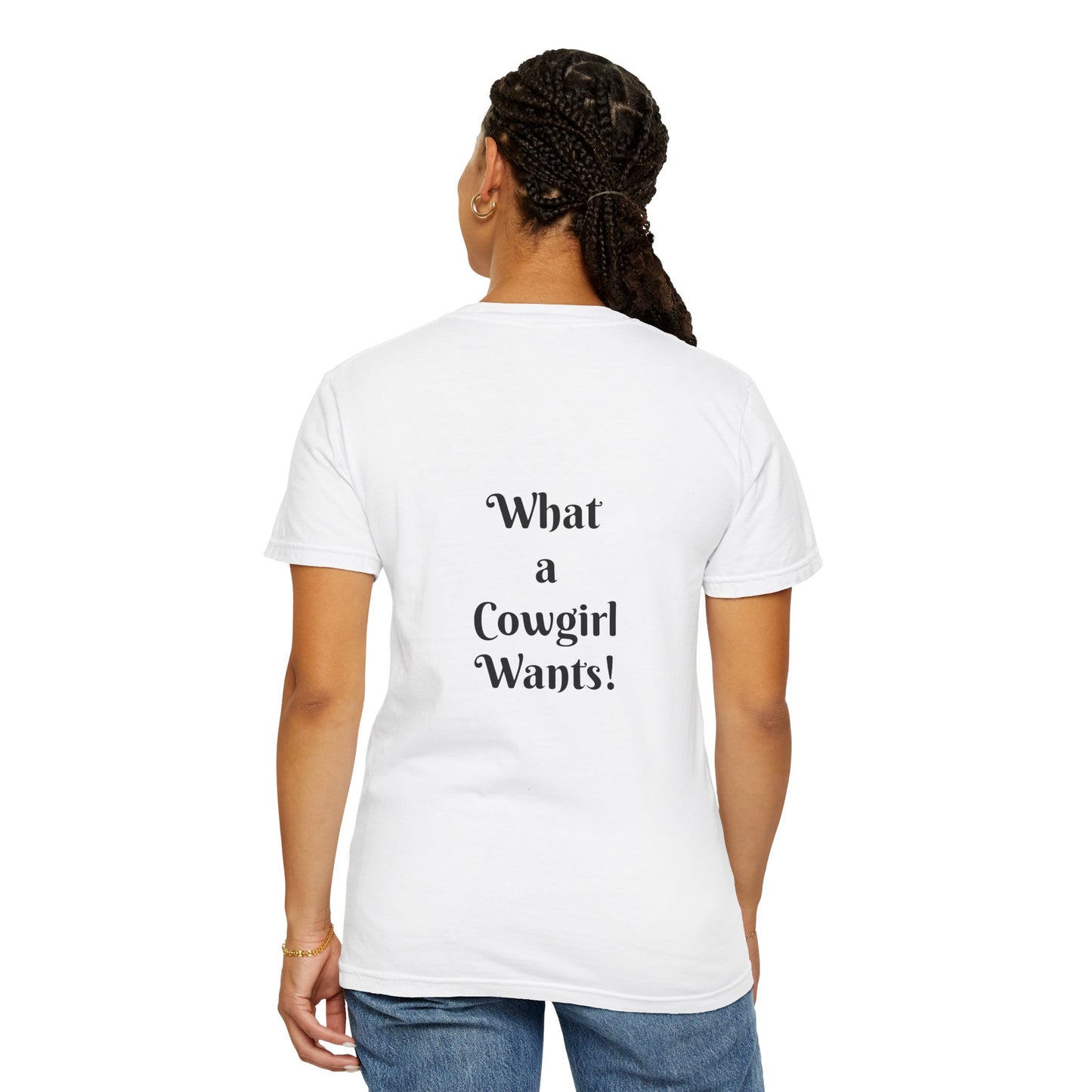 Hello Cowboy!  Unisex Garment-Dyed T-shirt