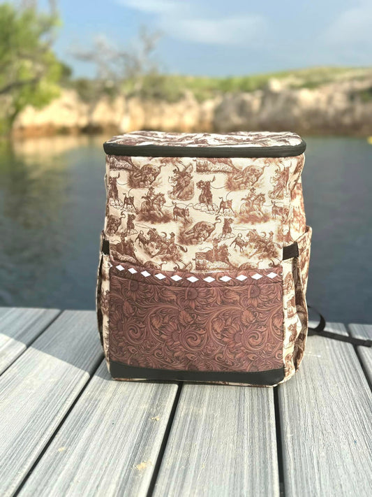 TOOLED IN 1883 COOLER BACKPACK