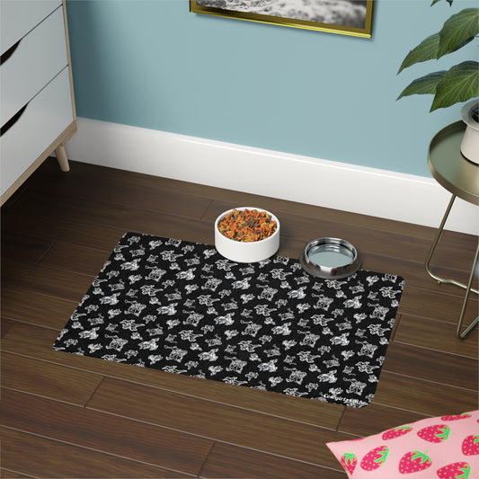 Bronc Rider, Pet Food Mat (12x18)