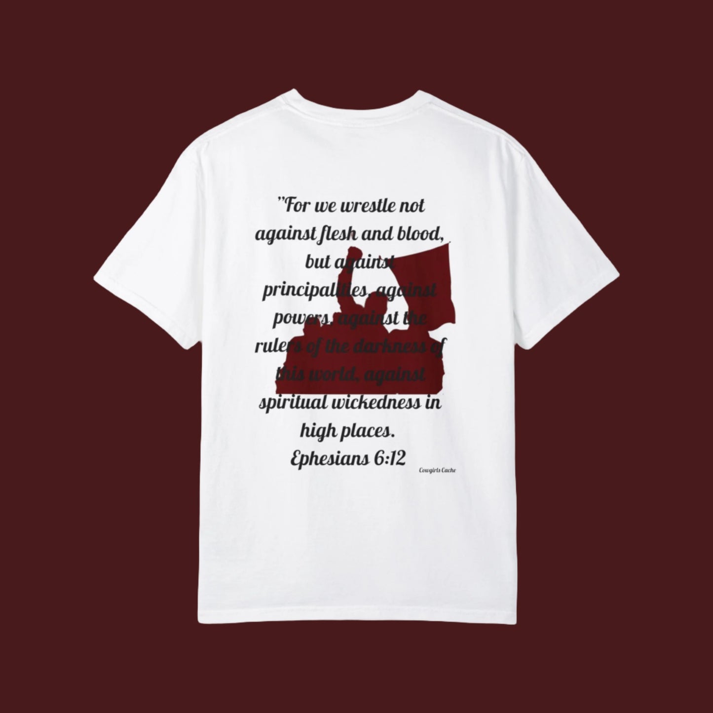 Amour of God, Unisex Garment-Dyed T-shirt