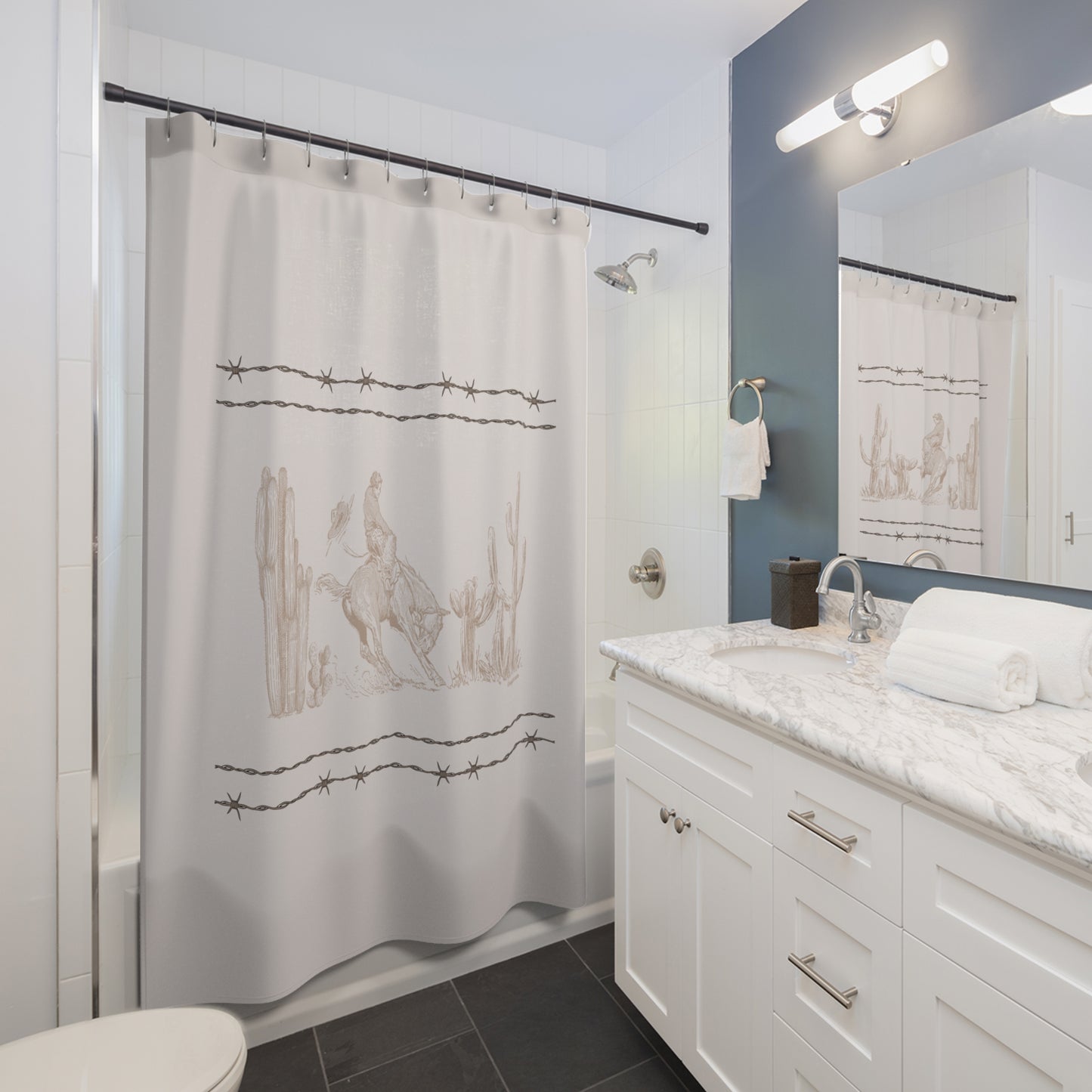 Let'er Buck, Shower Curtains