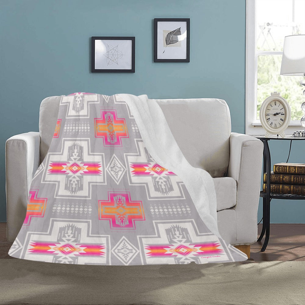 Winterhawk, Ultra-Soft Micro Fleece Blanket 50" X 60" (7 Colors)