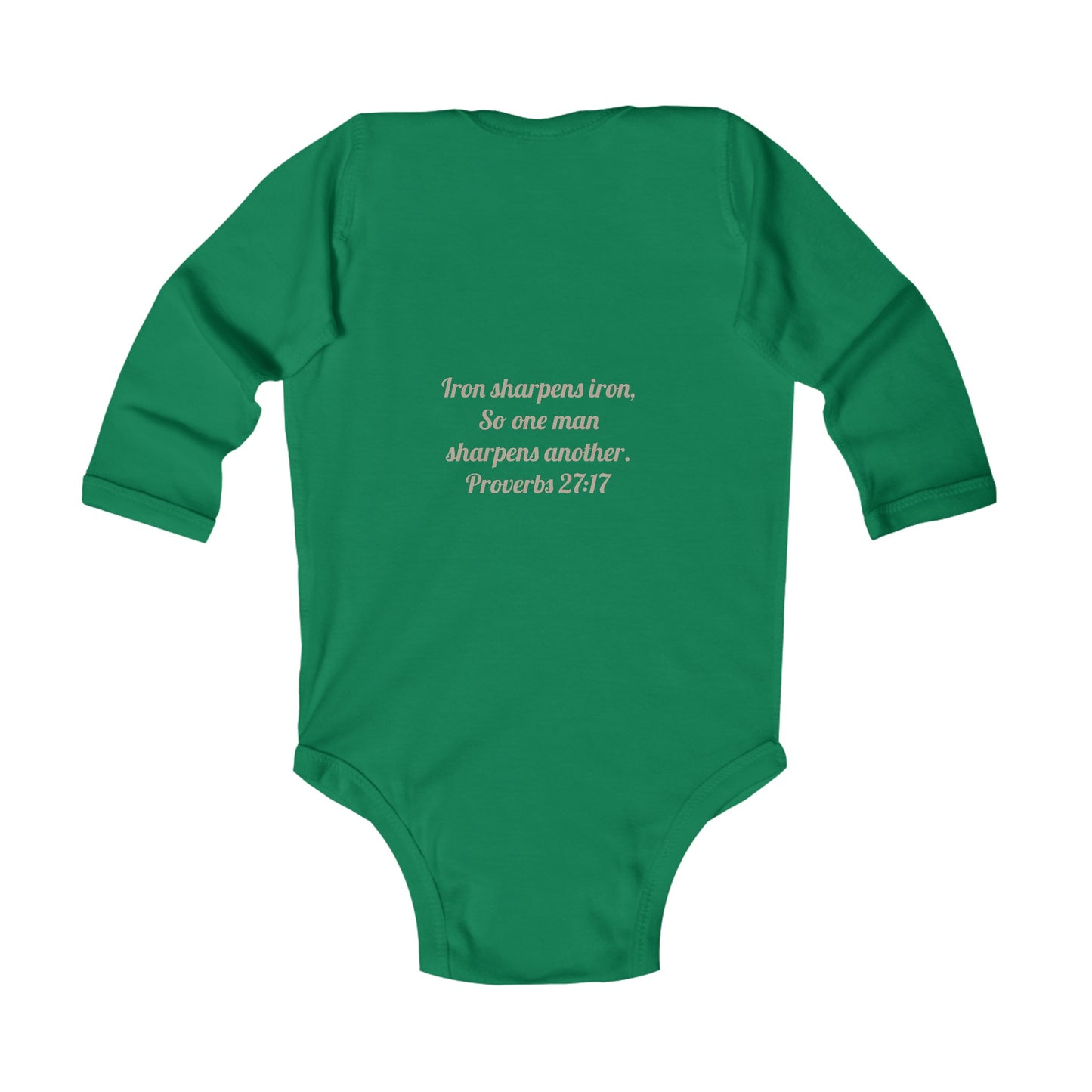 Iron on Iron, Infant Long Sleeve Bodysuit