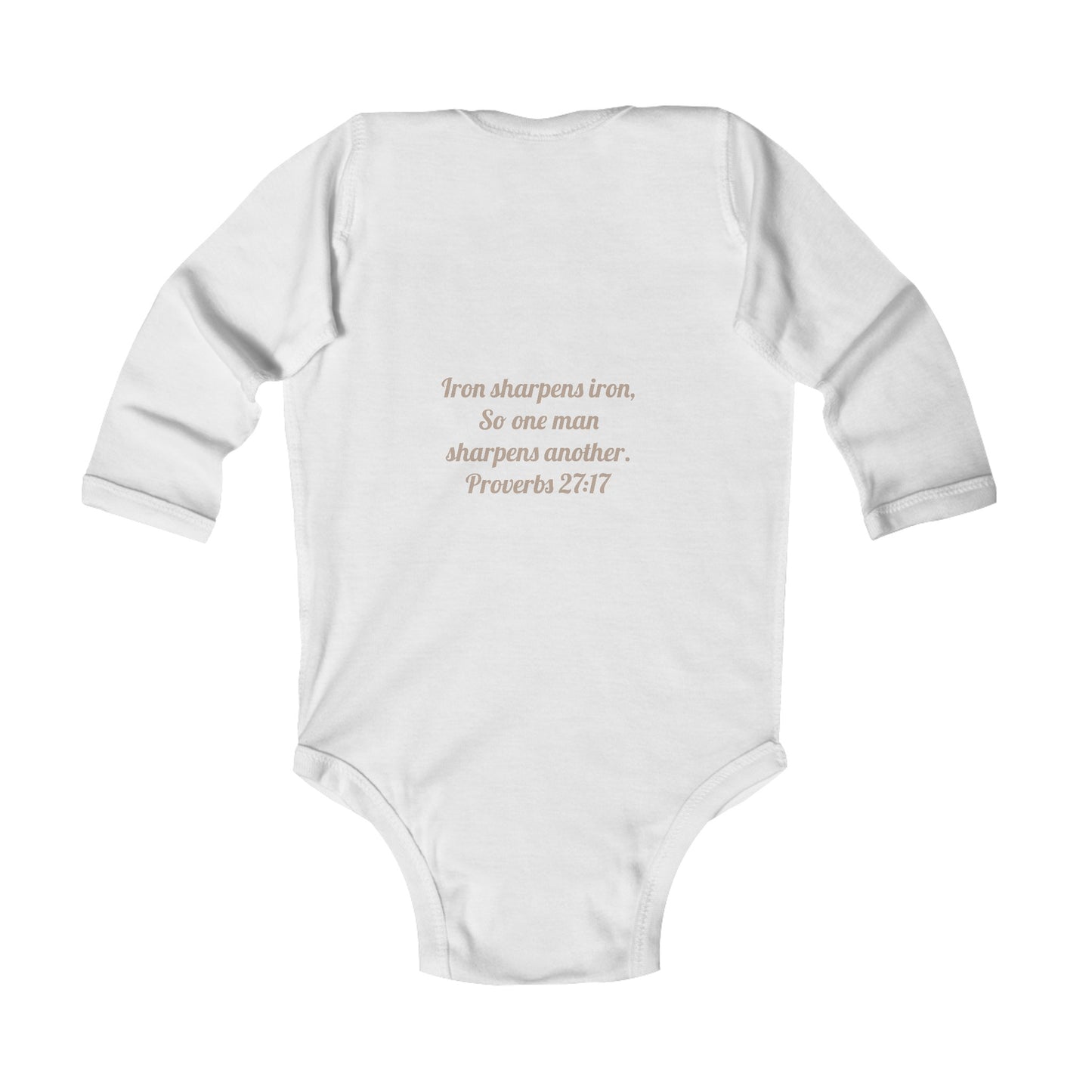 Iron on Iron, Infant Long Sleeve Bodysuit